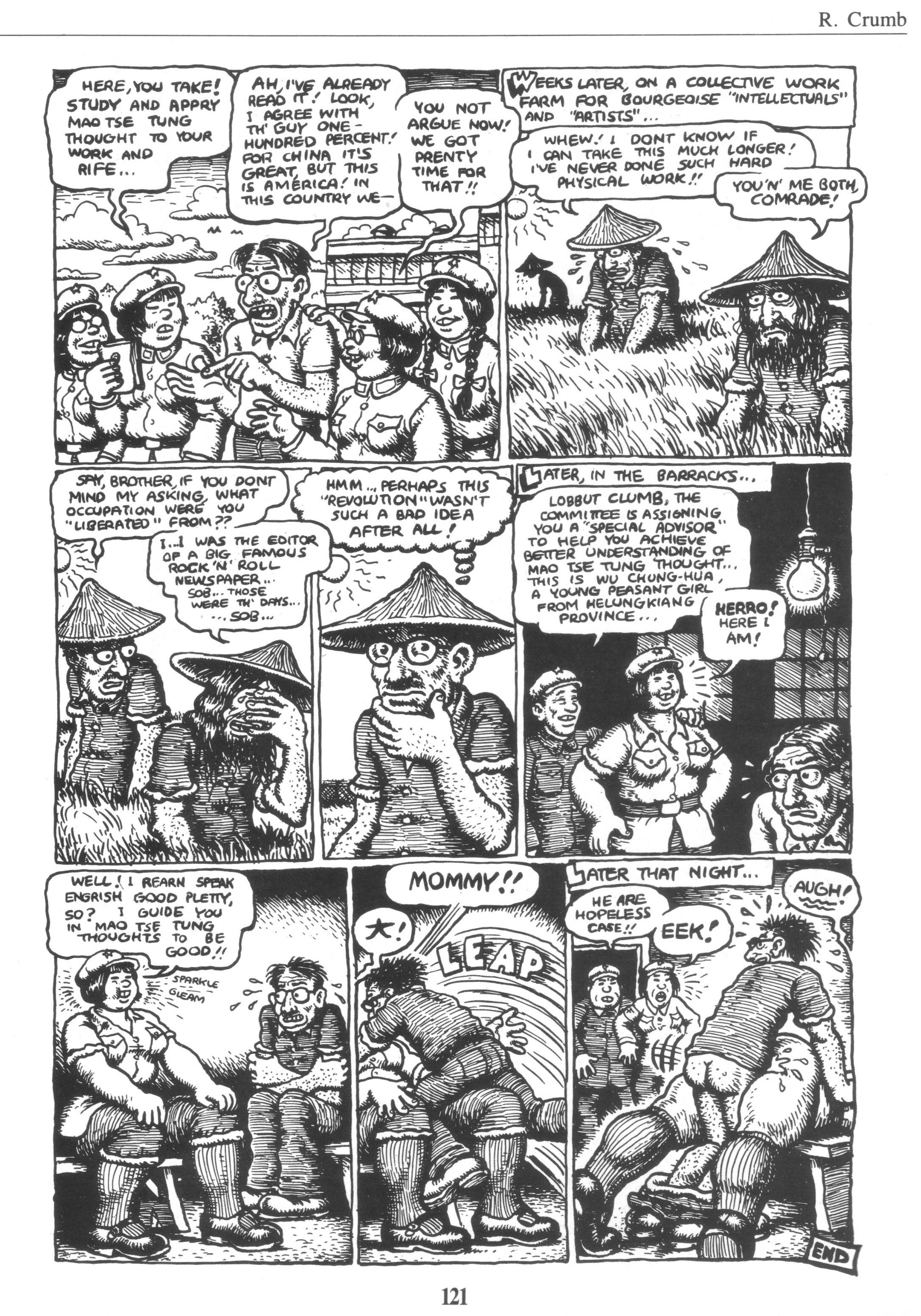 Read online The Complete Crumb Comics comic -  Issue # TPB 8 - 129