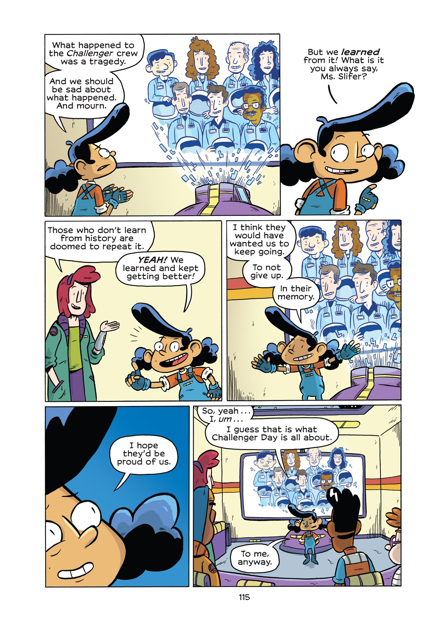 Read online History Comics comic -  Issue # The Challenger Disaster: Tragedy in the Skies - 120