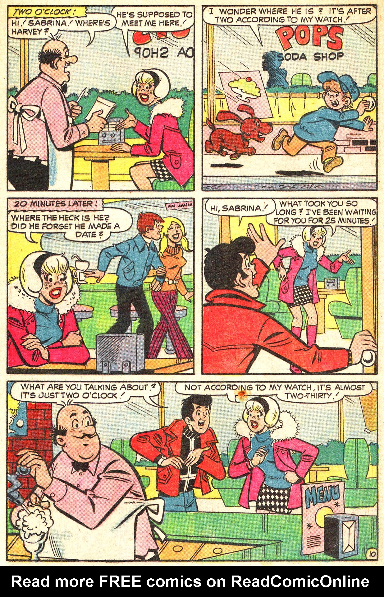 Read online Sabrina The Teenage Witch (1971) comic -  Issue #6 - 24