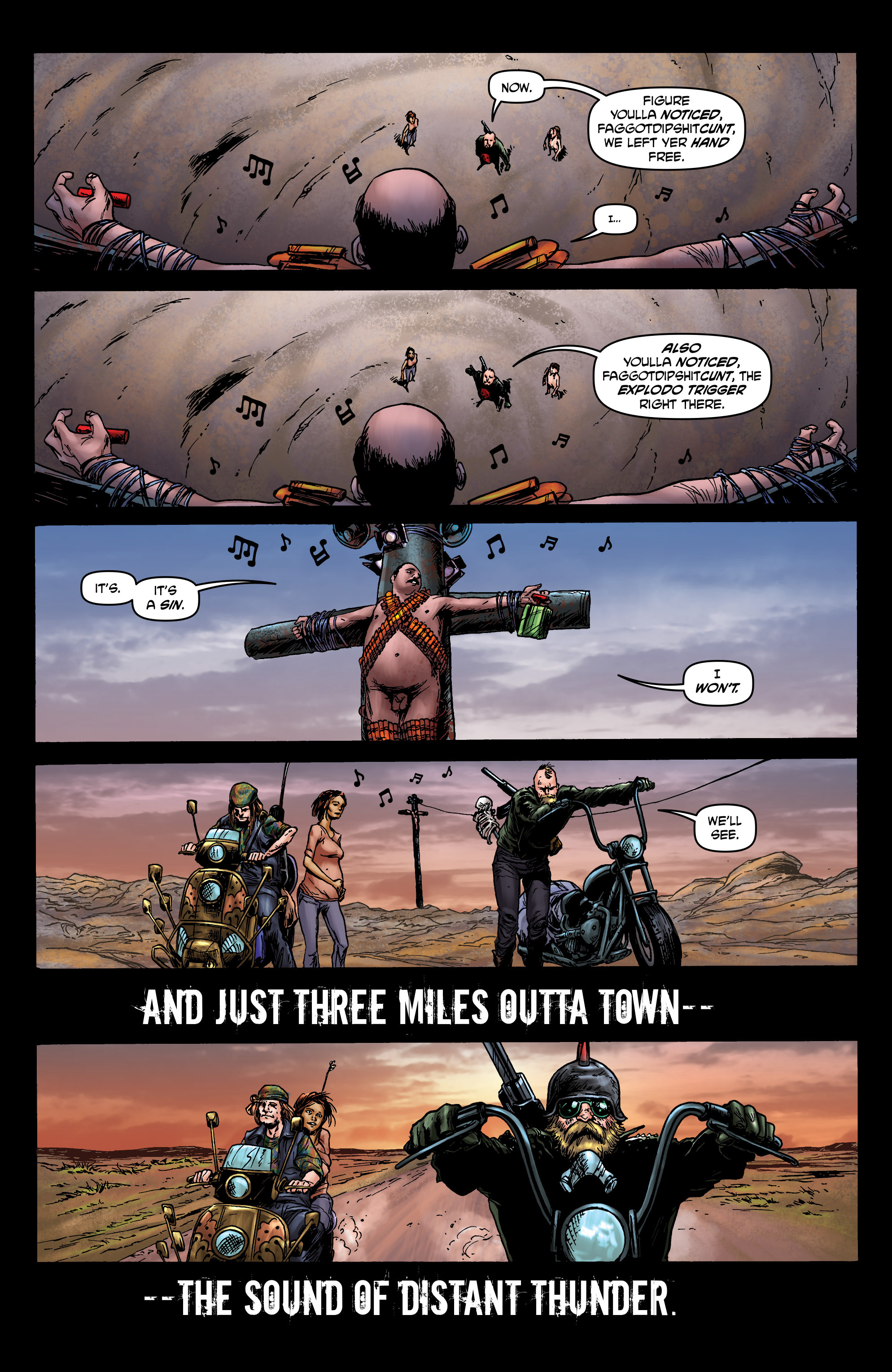 Read online Crossed: Badlands comic -  Issue #38 - 13