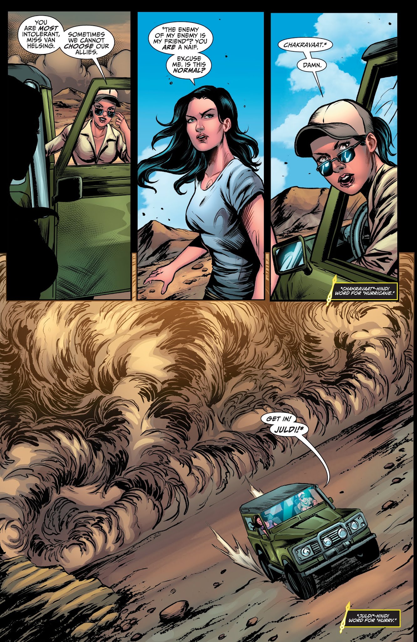 Read online Van Helsing: Sword of Heaven comic -  Issue #2 - 20