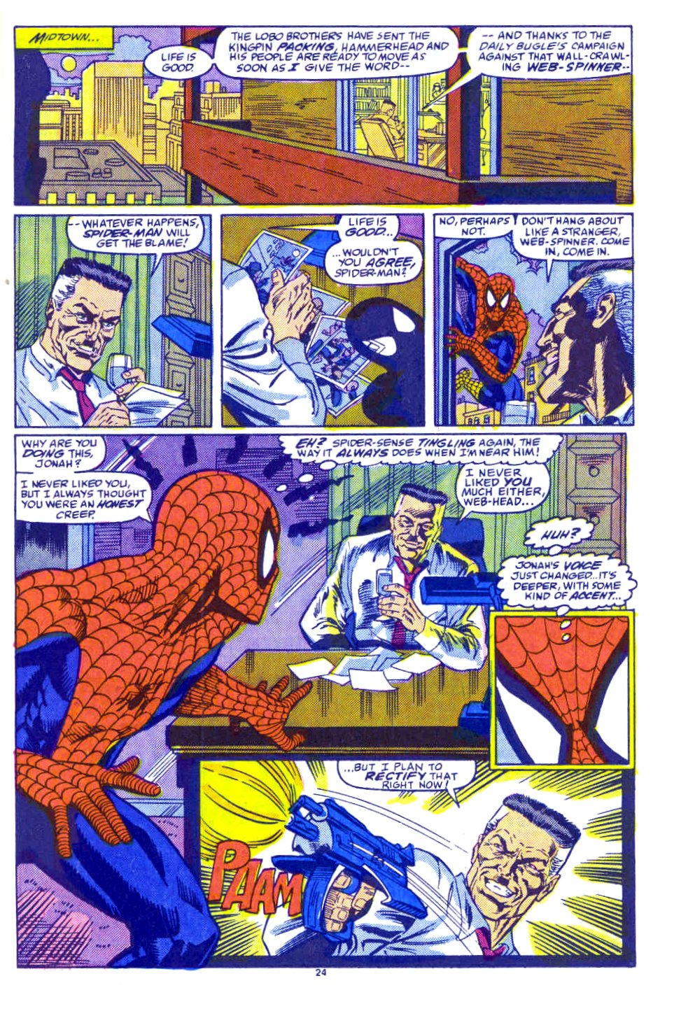 Read online Web of Spider-Man (1985) comic -  Issue #54 - 19
