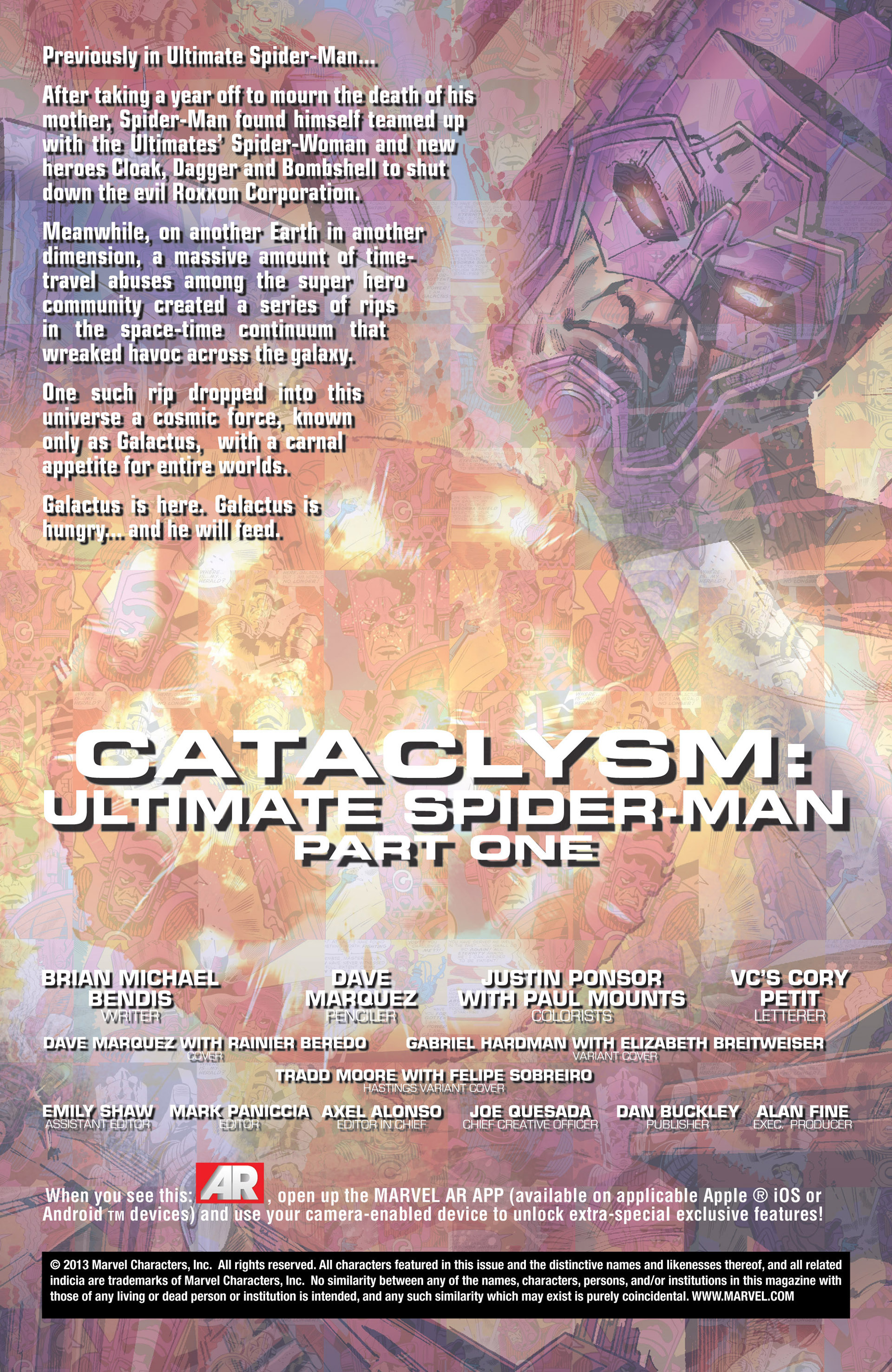 Read online Cataclysm: Ultimate Spider-Man comic -  Issue #1 - 2