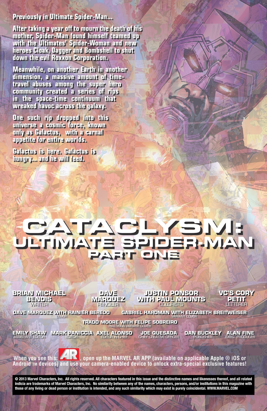Cataclysm: Ultimate Spider-Man issue 1 - Page 2
