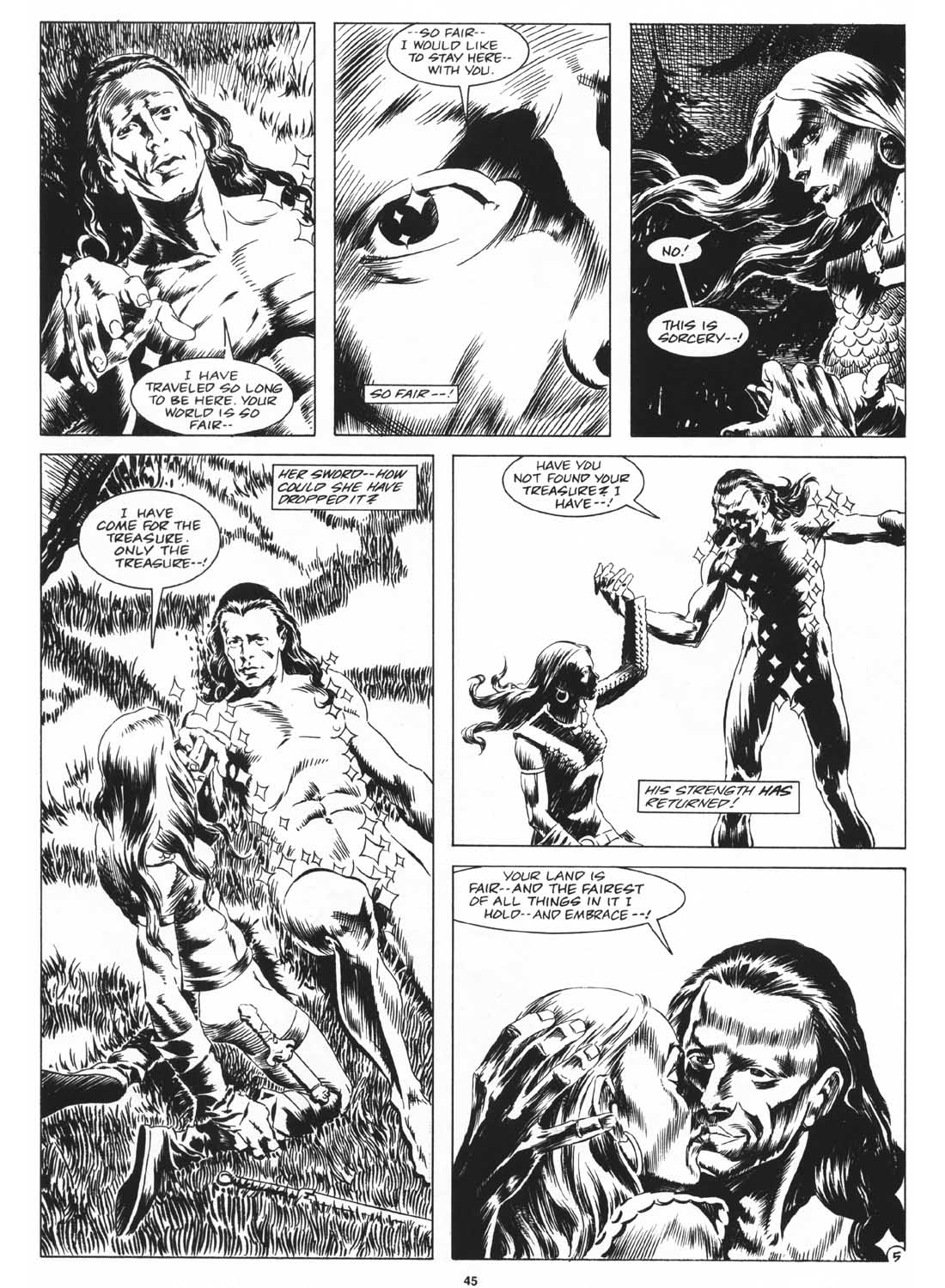 The Savage Sword Of Conan issue 169 - Page 47