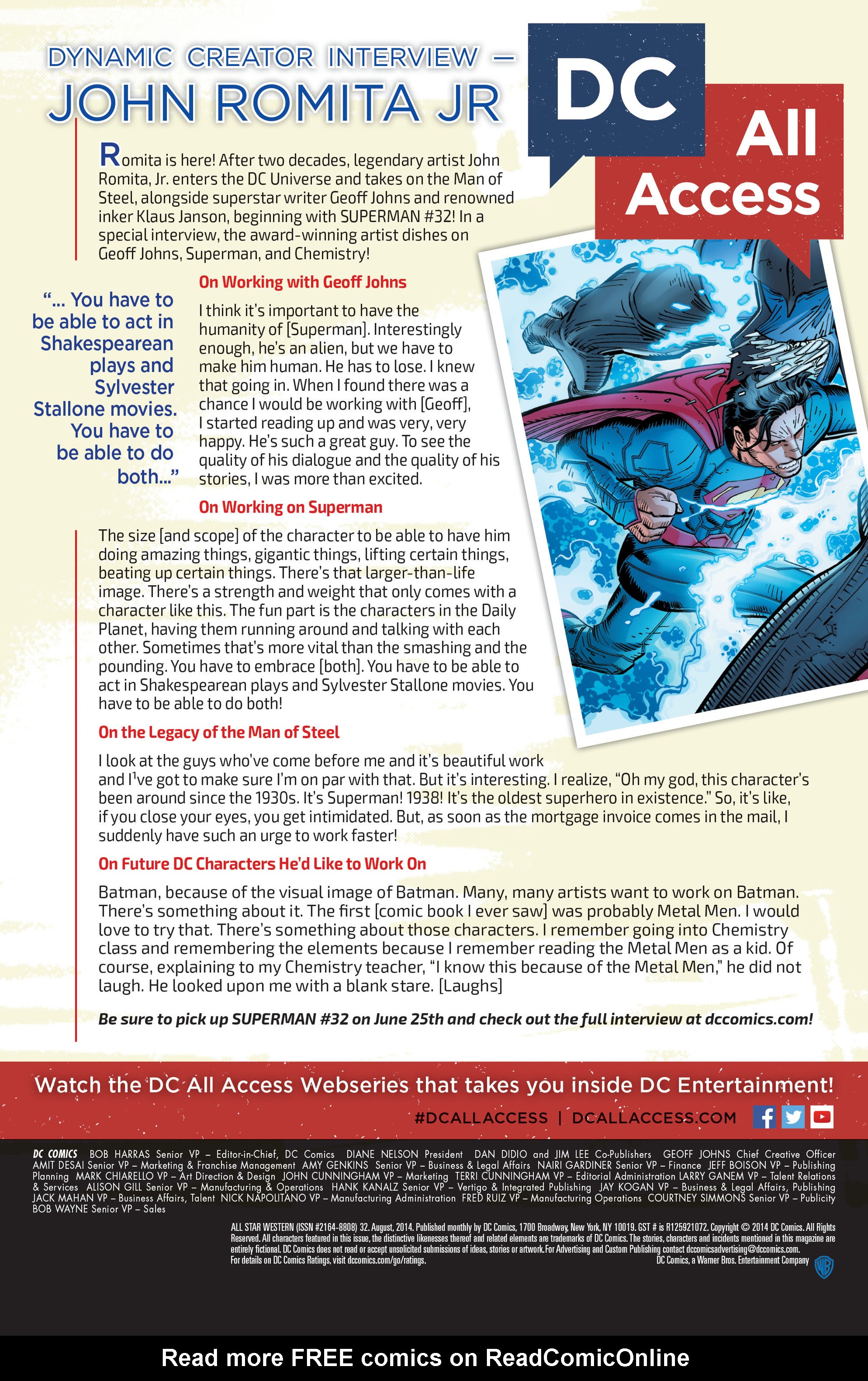 Read online All-Star Western (2011) comic -  Issue #32 - 30