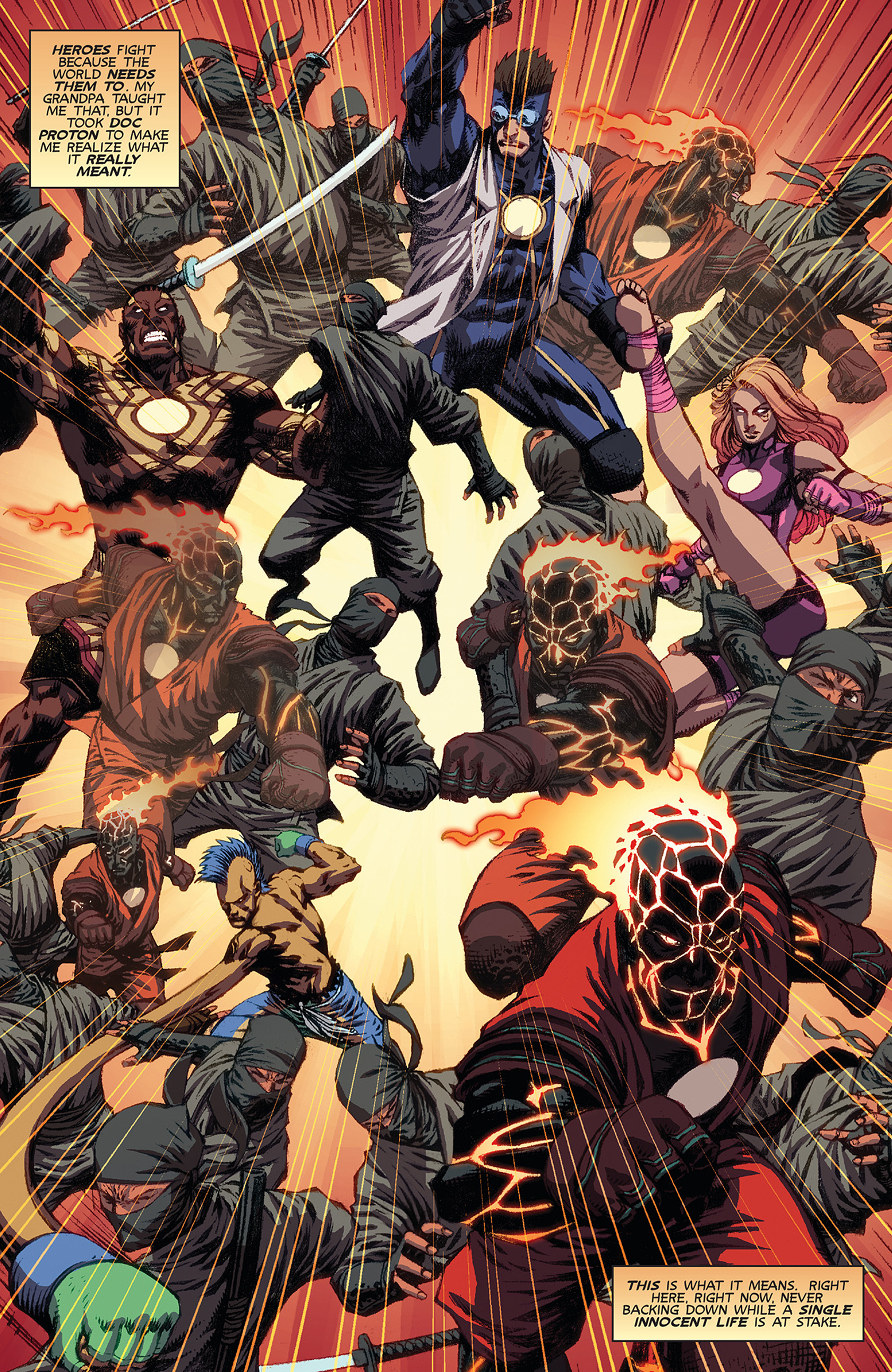 Read online Cage Hero comic -  Issue #4 - 11