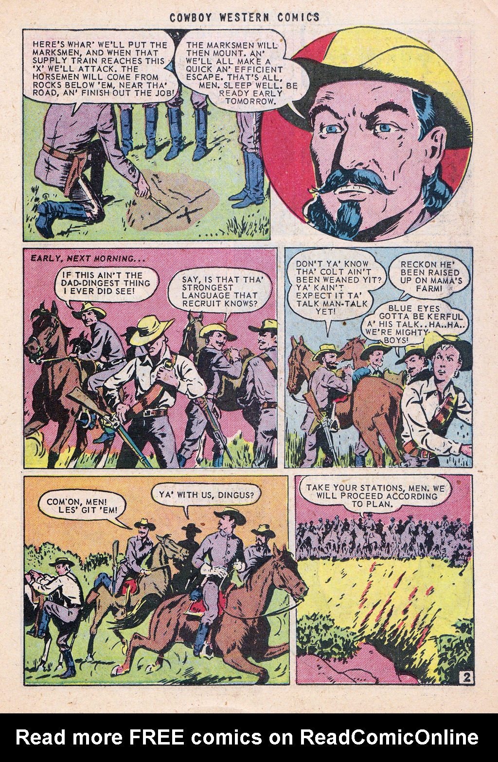 Read online Cowboy Western Comics (1948) comic -  Issue #38 - 15