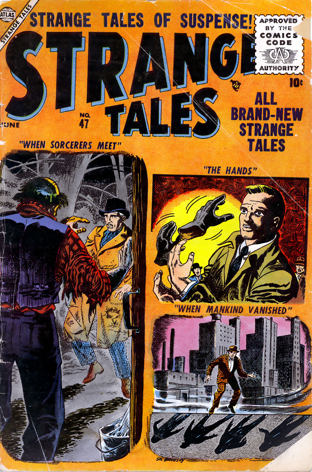 Read online Strange Tales (1951) comic -  Issue #47 - 1