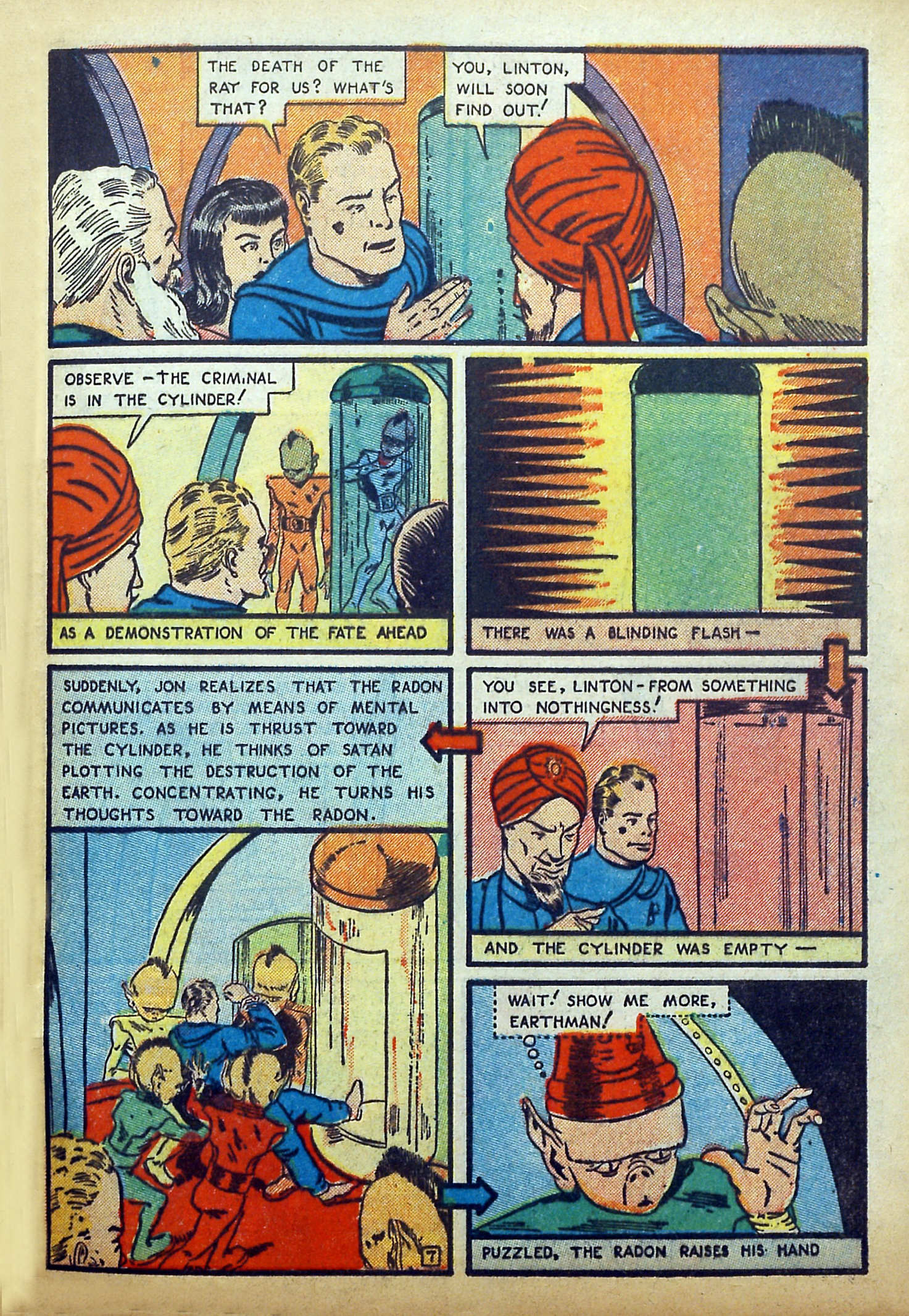 Read online Amazing Mystery Funnies comic -  Issue #21 - 54