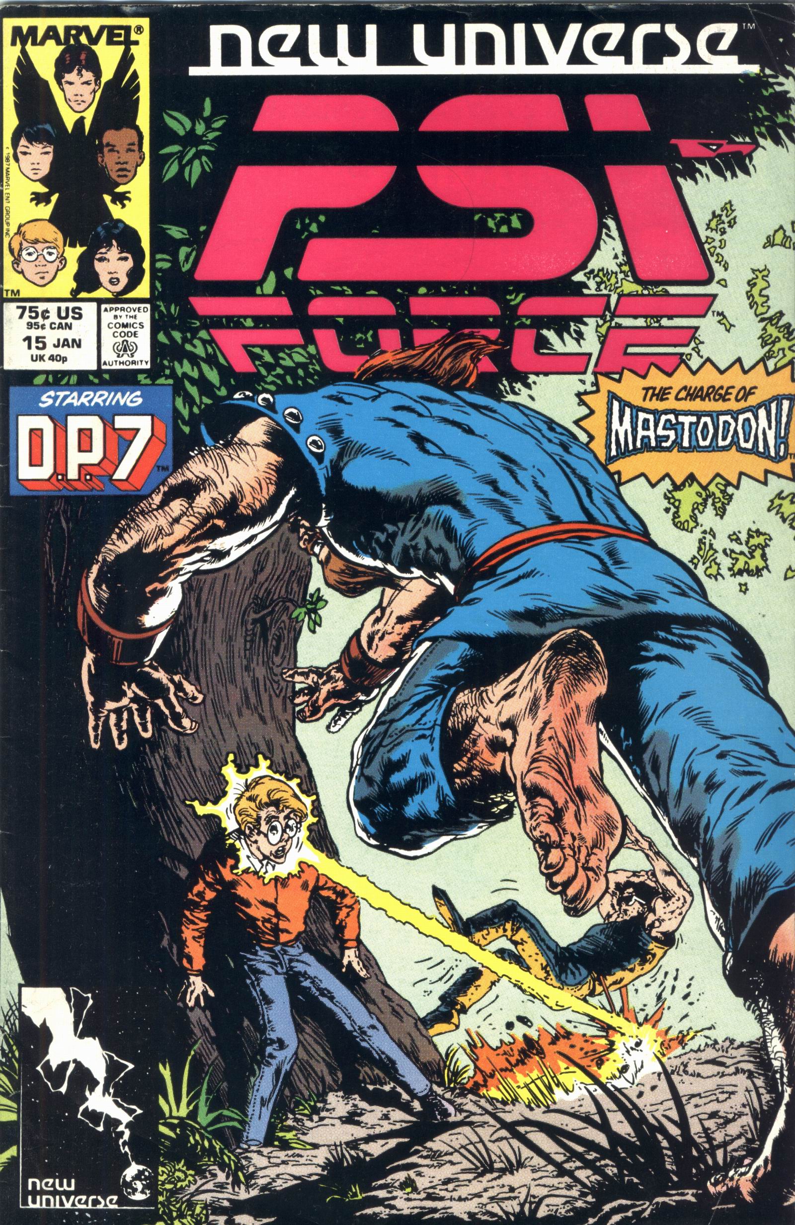 Read online Psi-Force comic -  Issue #15 - 1