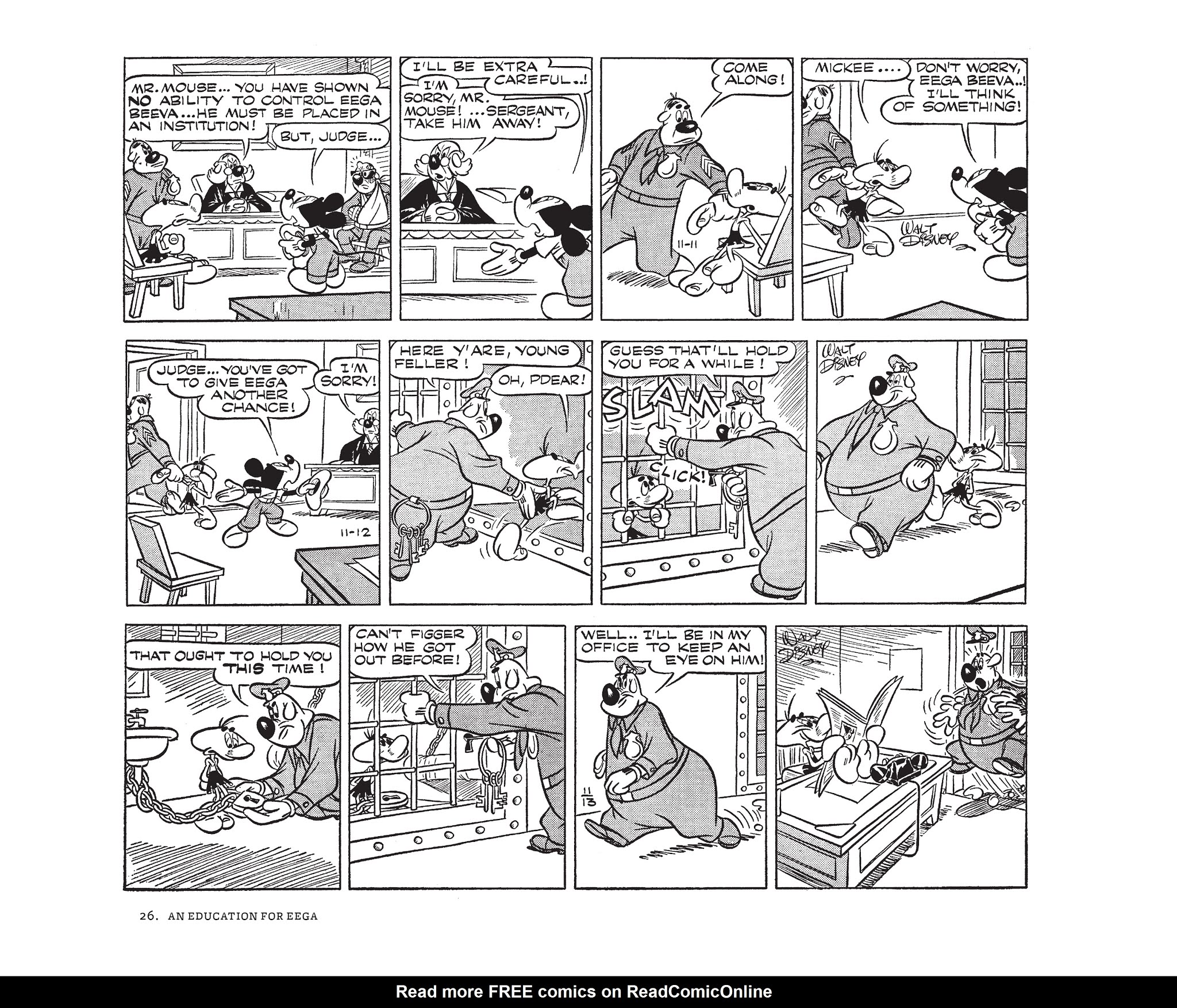 Read online Walt Disney's Mickey Mouse by Floyd Gottfredson comic -  Issue # TPB 10 (Part 1) - 26