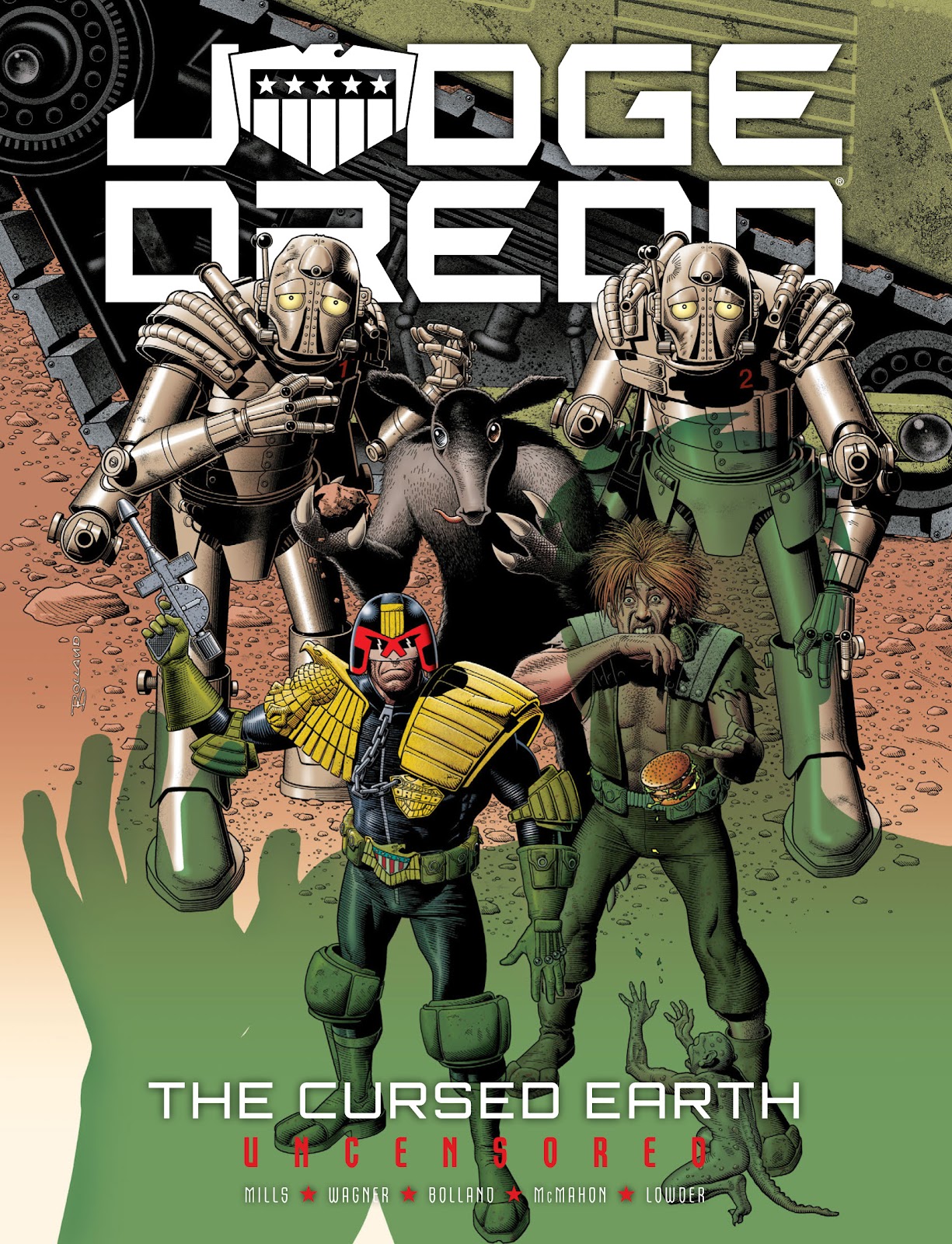 Judge Dredd: The Cursed Earth Uncensored issue TPB - Page 1