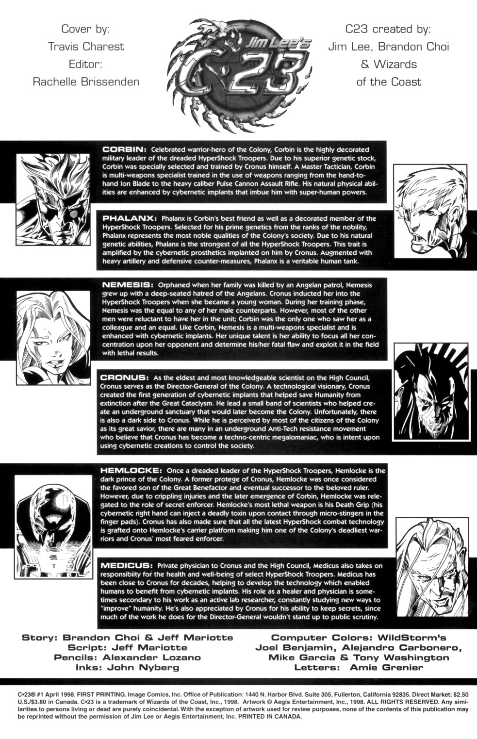 Read online C-23 comic -  Issue #1 - 2