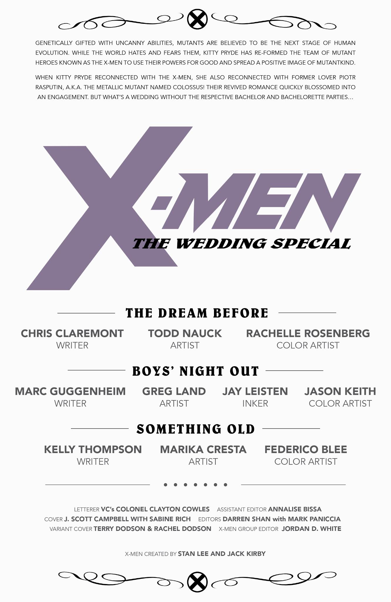 Read online X-Men: The Wedding Special comic -  Issue # Full - 2