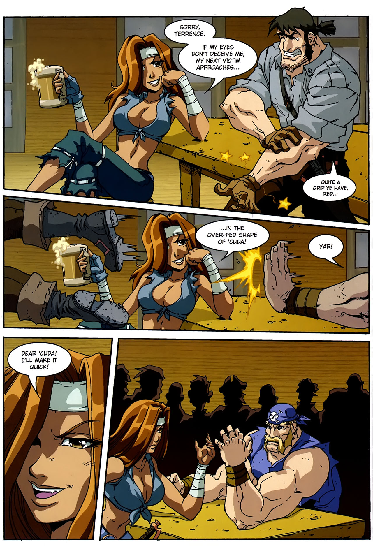 Read online Pirates vs. Ninjas II comic -  Issue #4 - 14