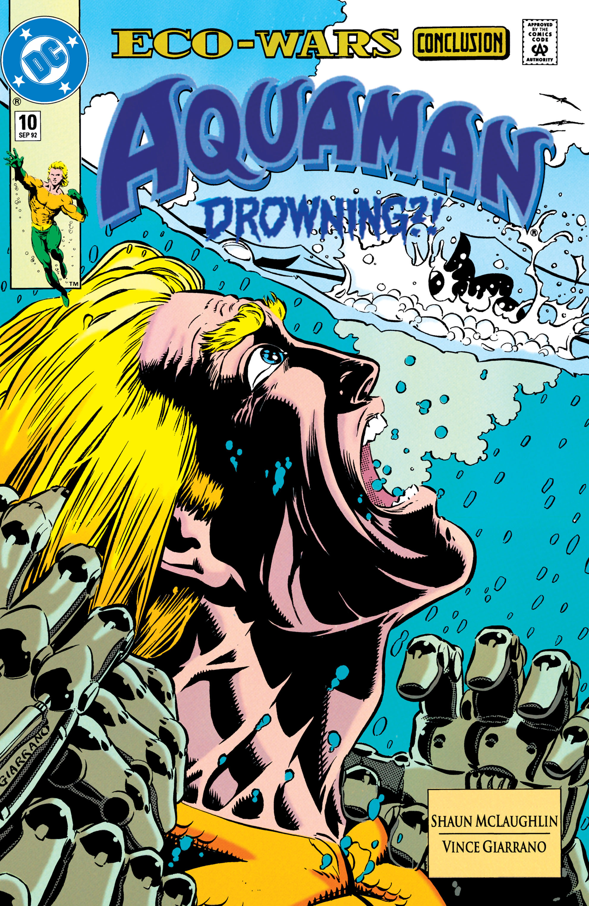 Read online Aquaman (1991) comic -  Issue #10 - 1