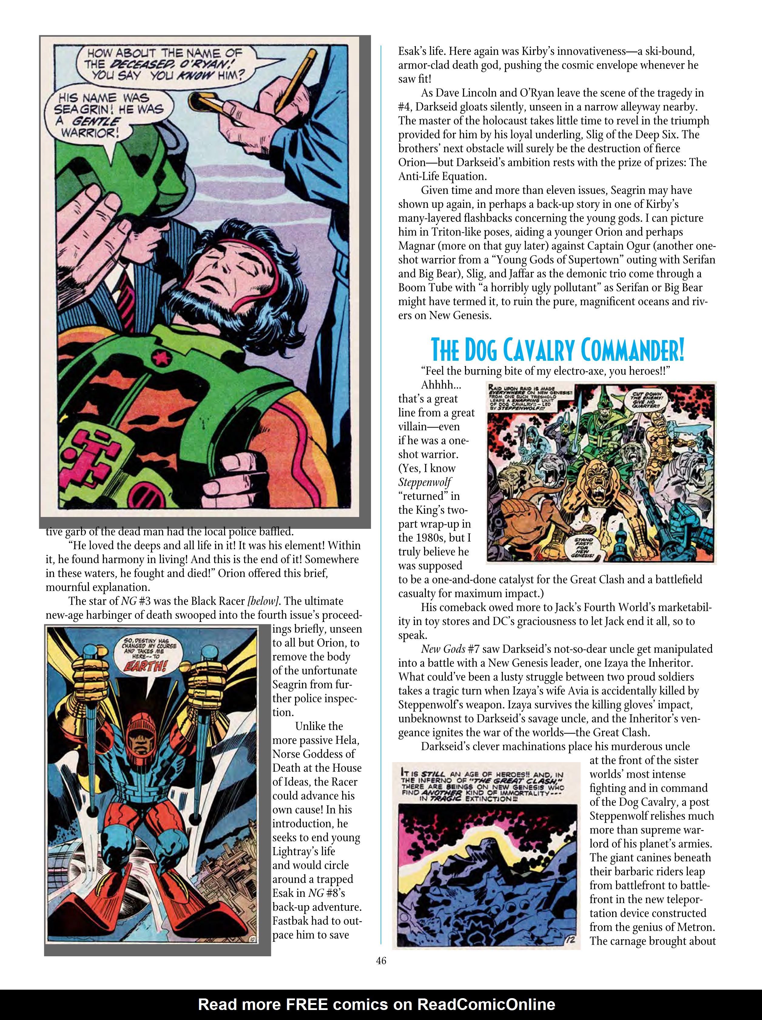 Read online The Jack Kirby Collector comic -  Issue #73 - 48