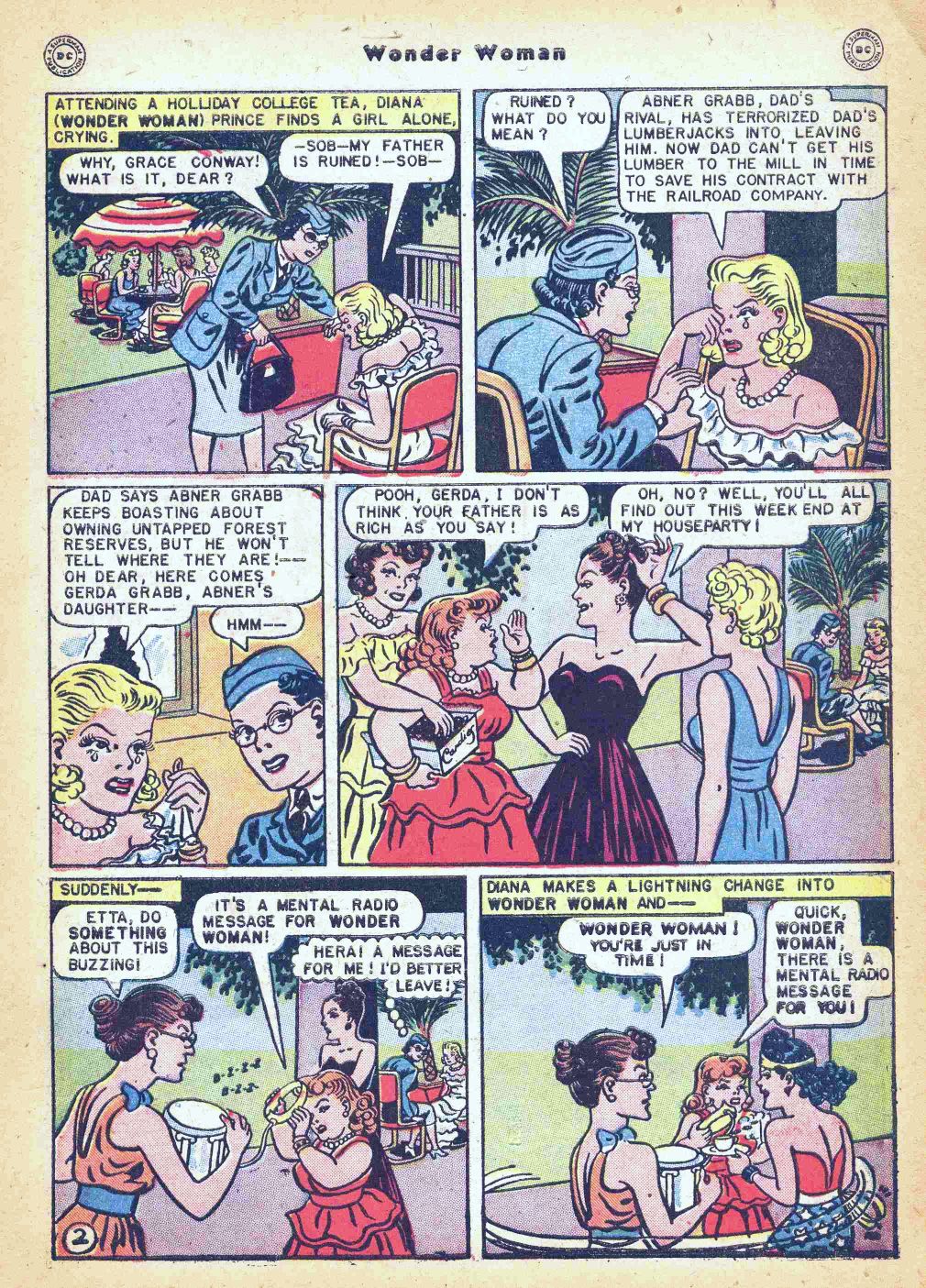 Read online Wonder Woman (1942) comic -  Issue #35 - 39
