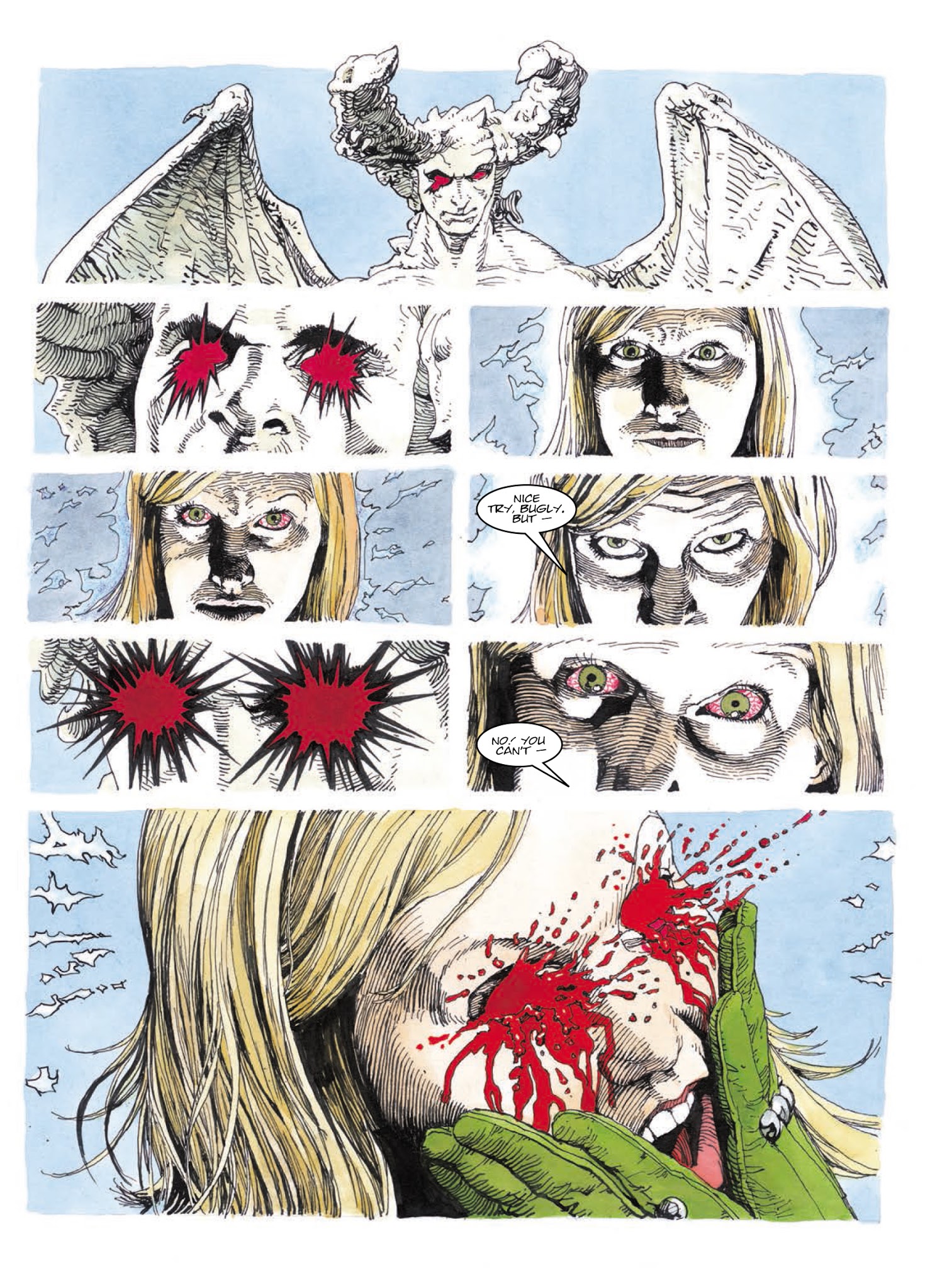 Read online Judge Anderson: The Psi Files comic -  Issue # TPB 4 - 162