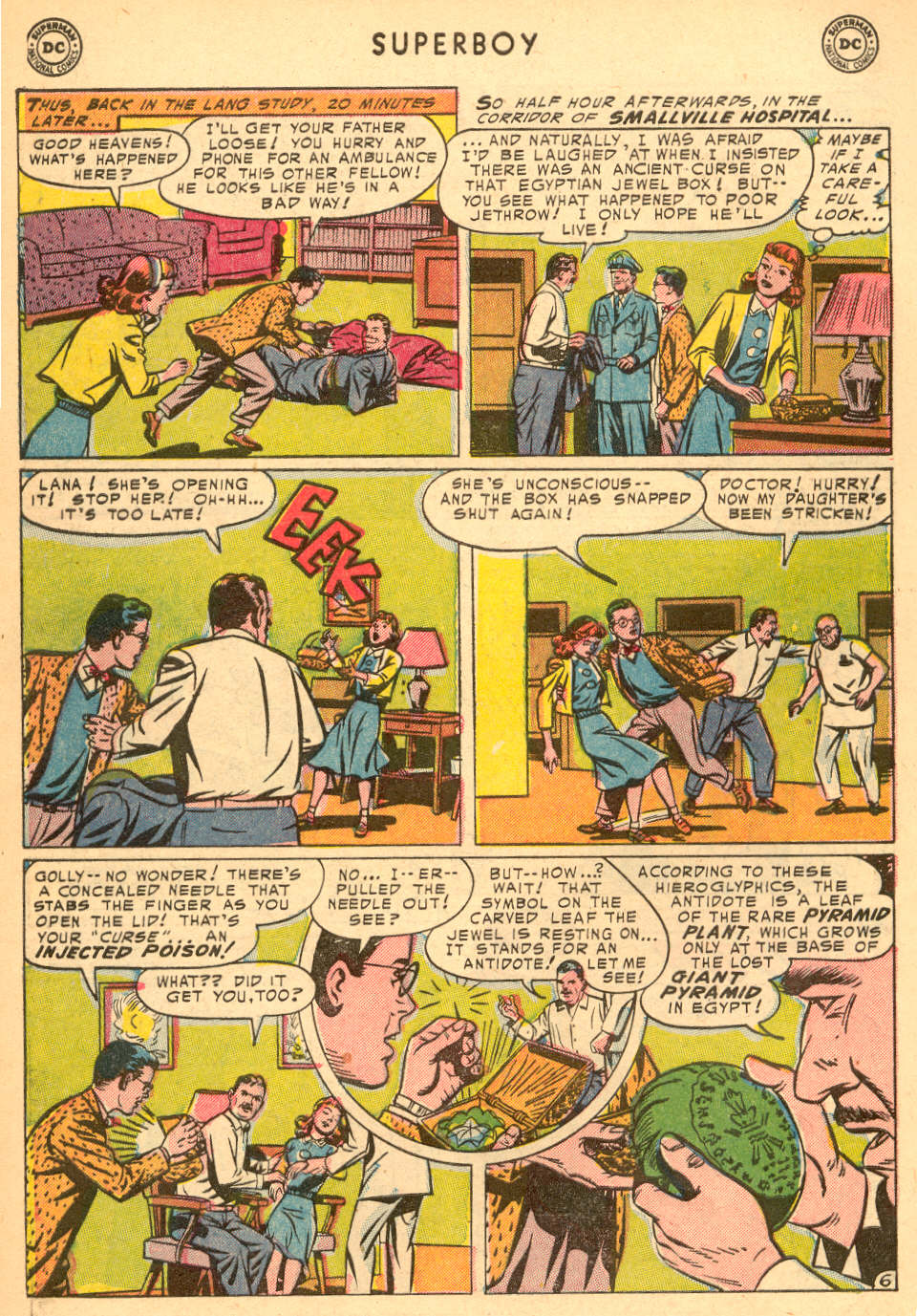 Read online Superboy (1949) comic -  Issue #34 - 7