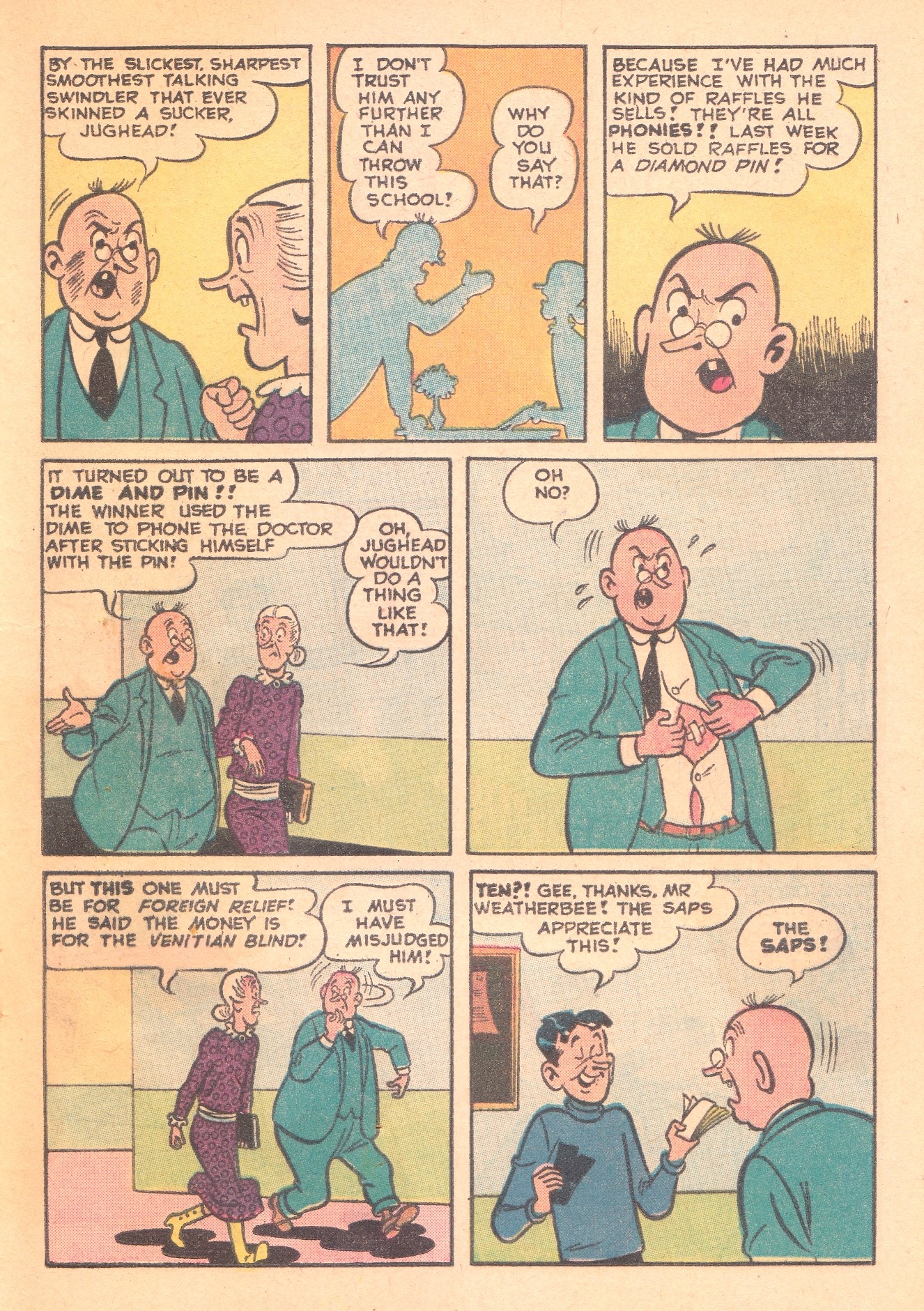 Read online Archie's Pal Jughead comic -  Issue #63 - 21