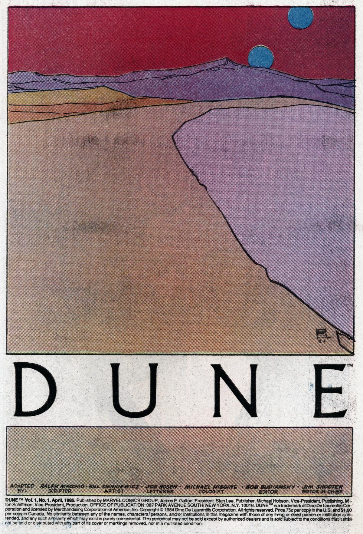 Read online Dune comic -  Issue #1 - 3