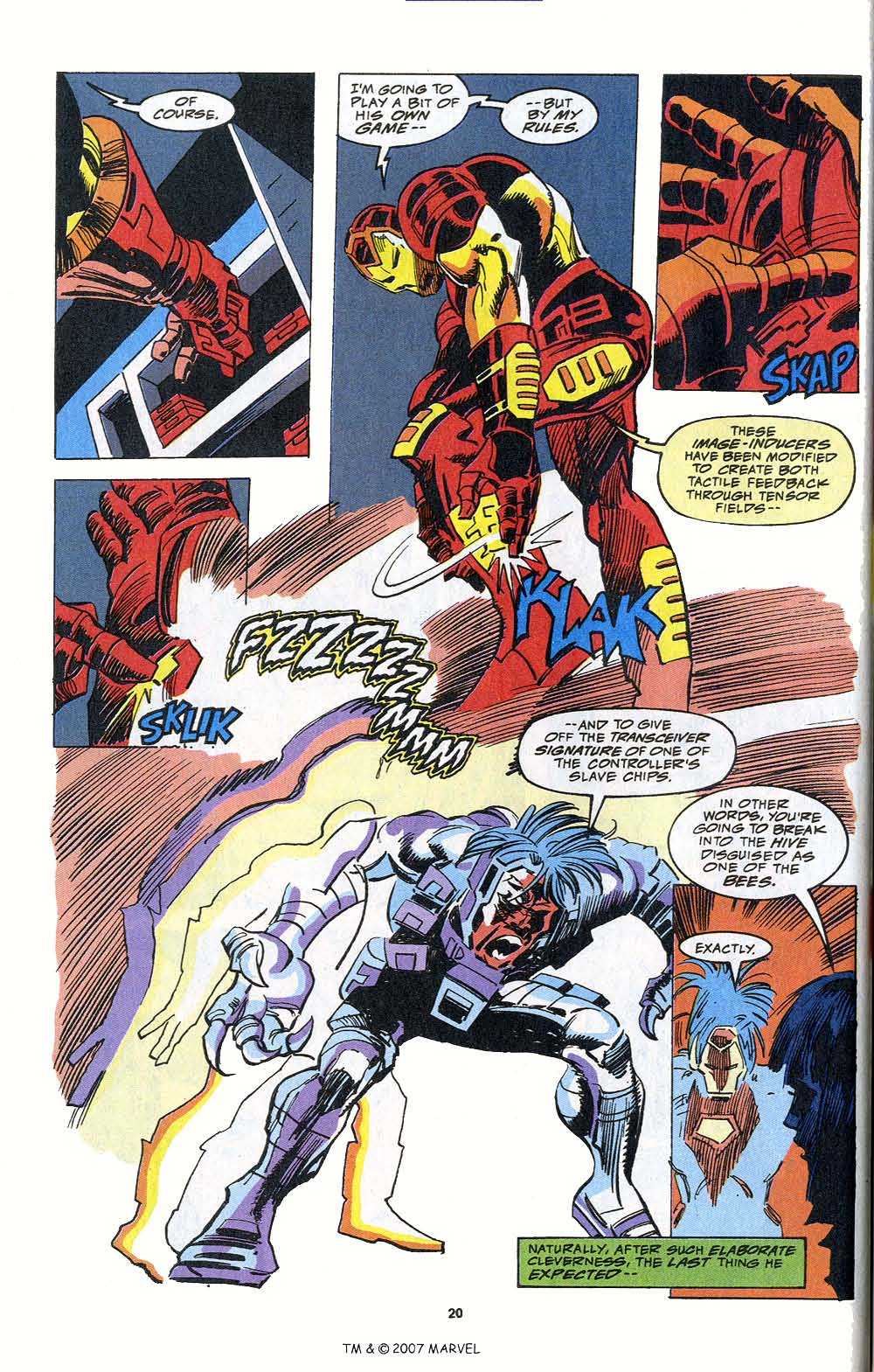 Read online Iron Man Annual comic -  Issue #15 - 22