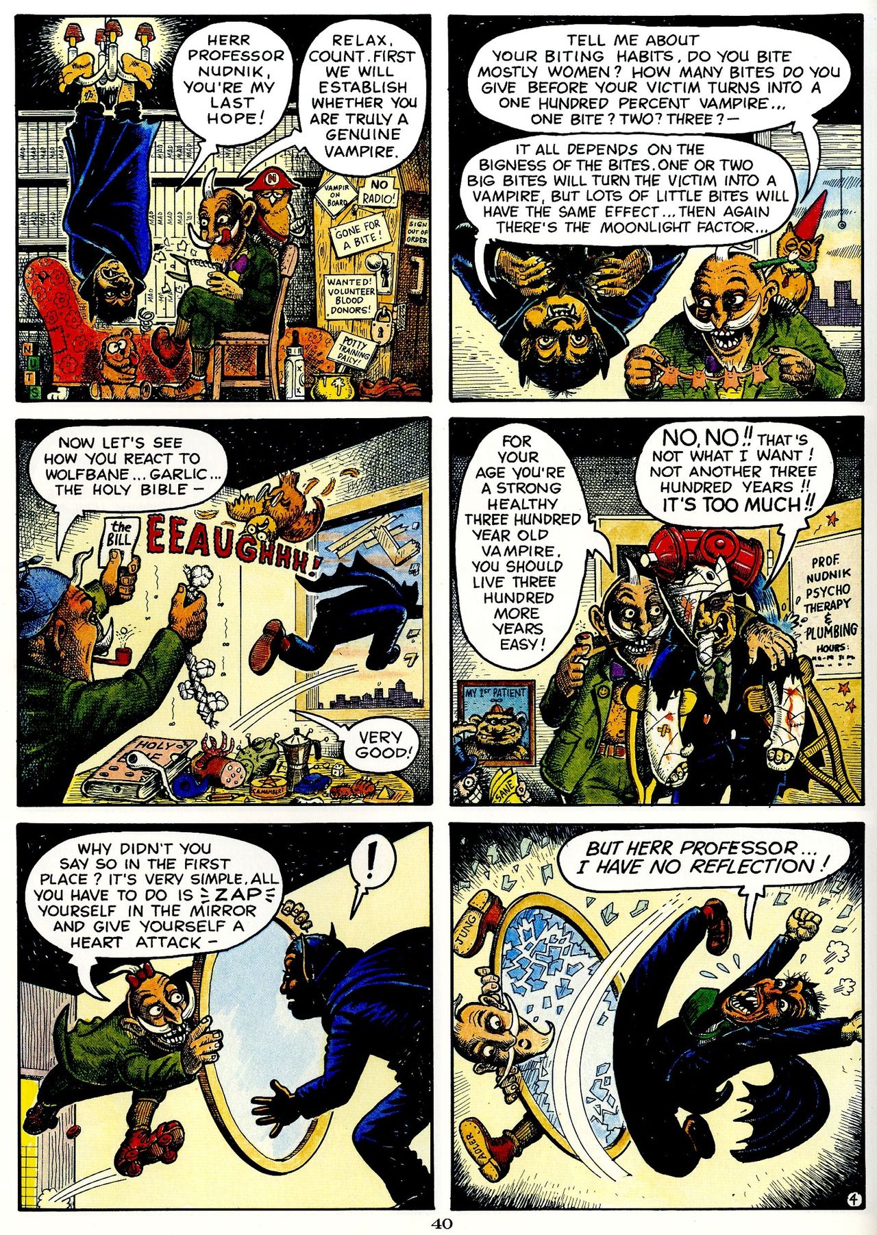 Read online Harvey Kurtzman's Strange Adventures comic -  Issue # TPB - 38