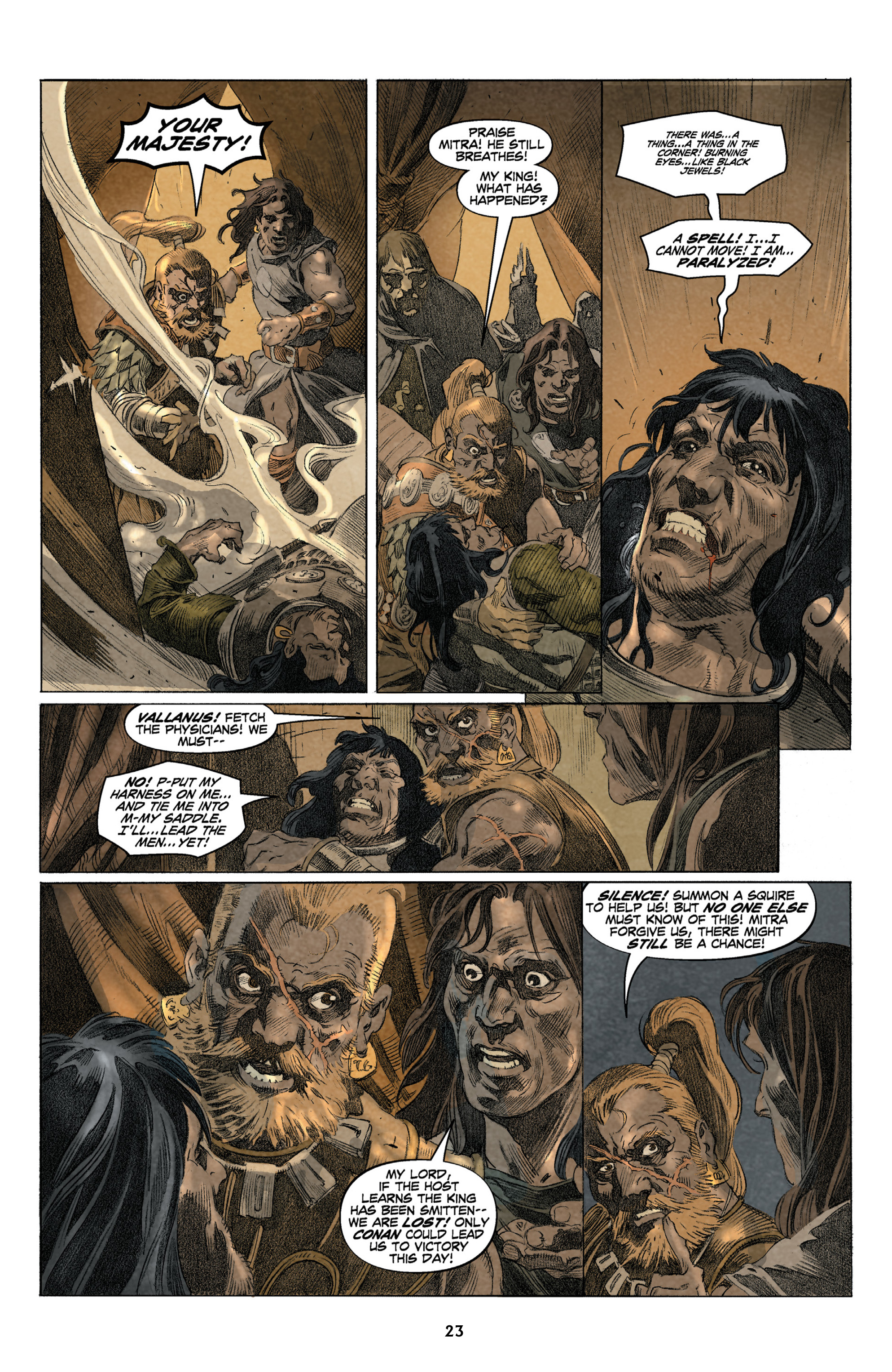 Read online King Conan: The Hour of the Dragon comic -  Issue # _TPB - 25