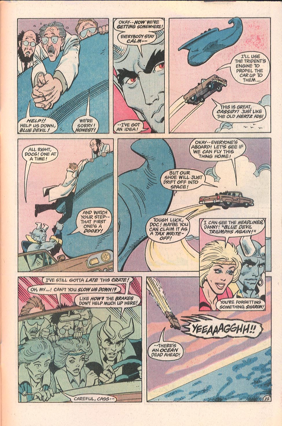 Read online Blue Devil comic -  Issue #9 - 23