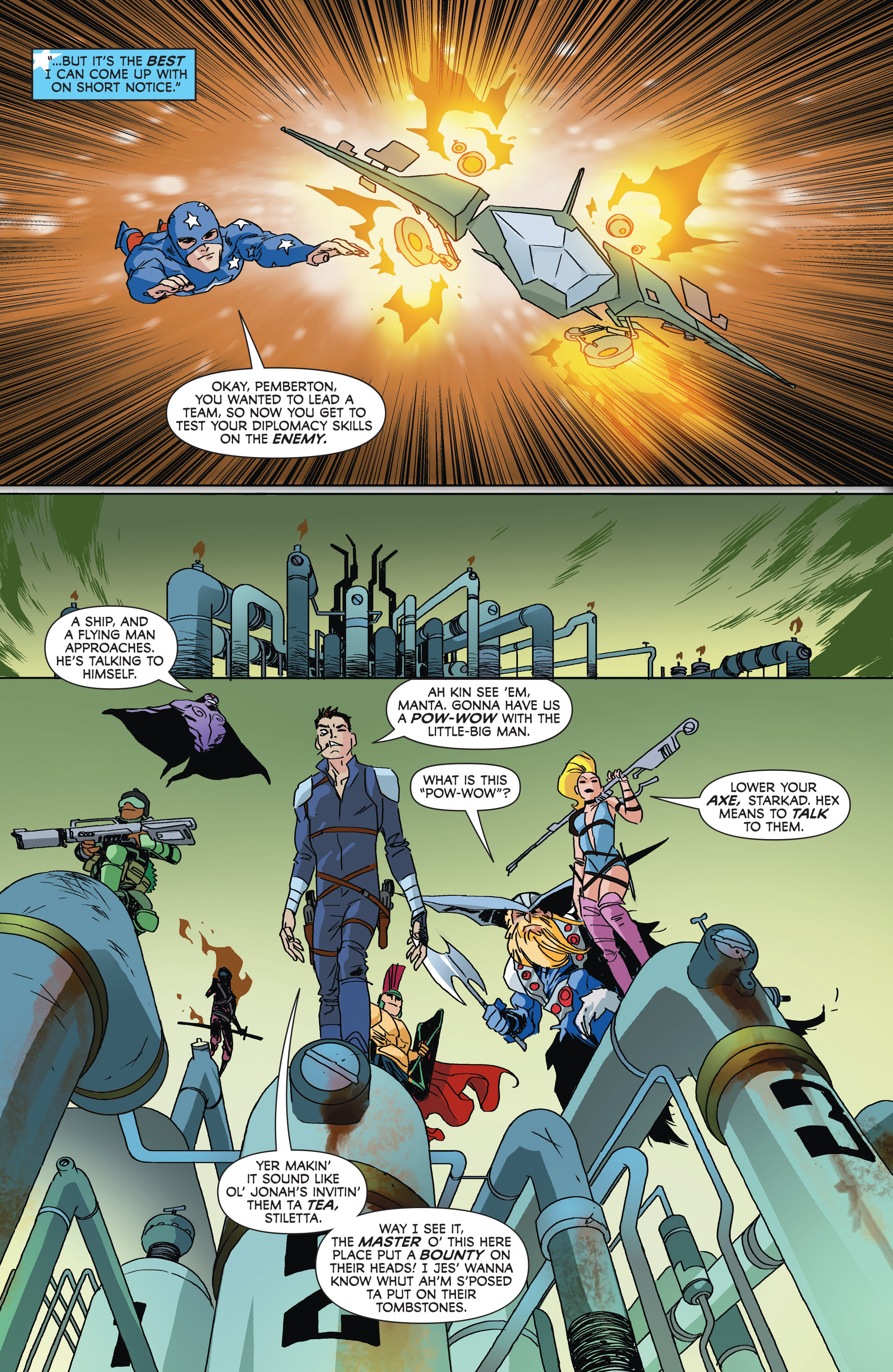 Read online Convergence Infinity Inc. comic -  Issue #1 - 20