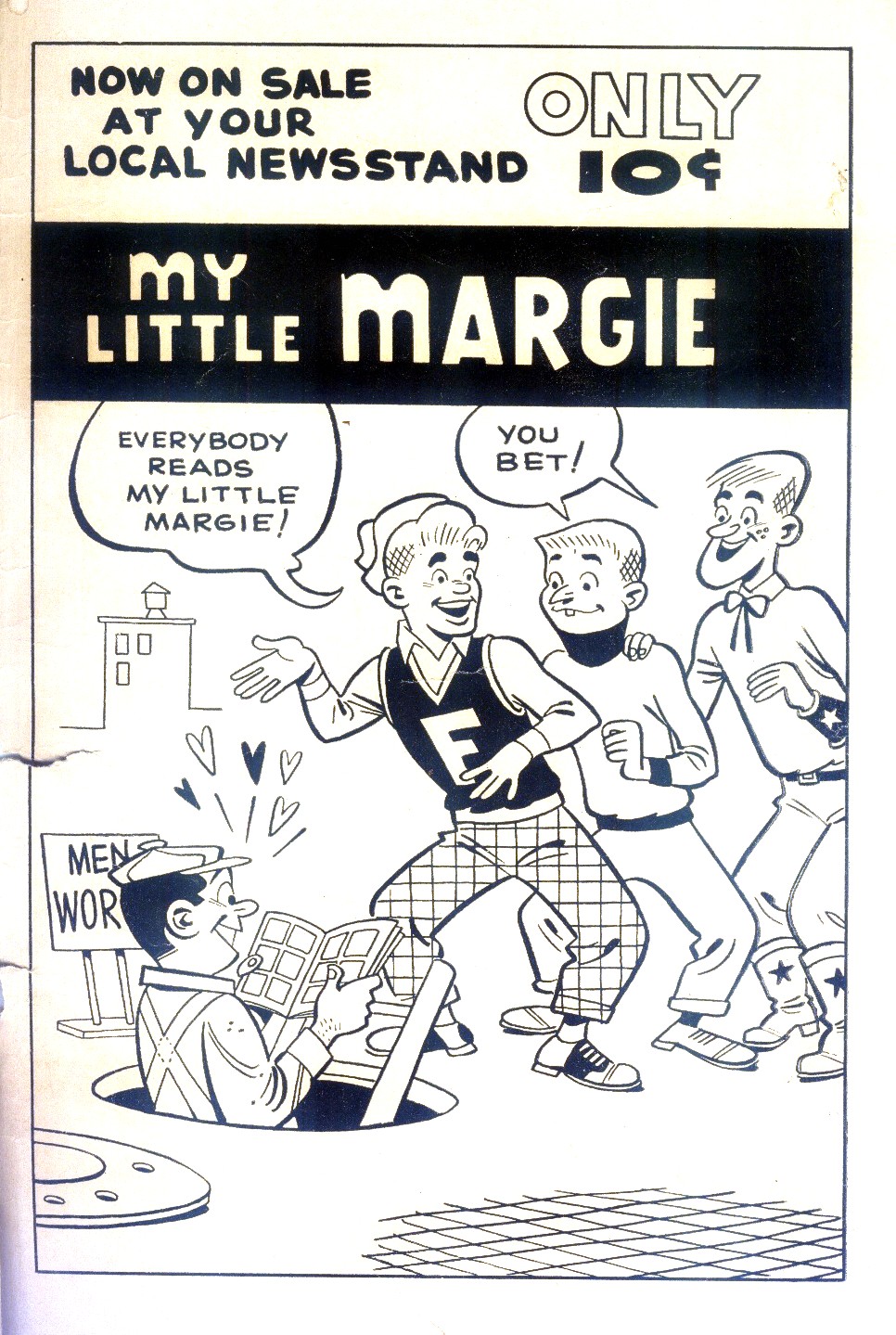 Read online My Little Margie's Boy Friends comic -  Issue #4 - 35