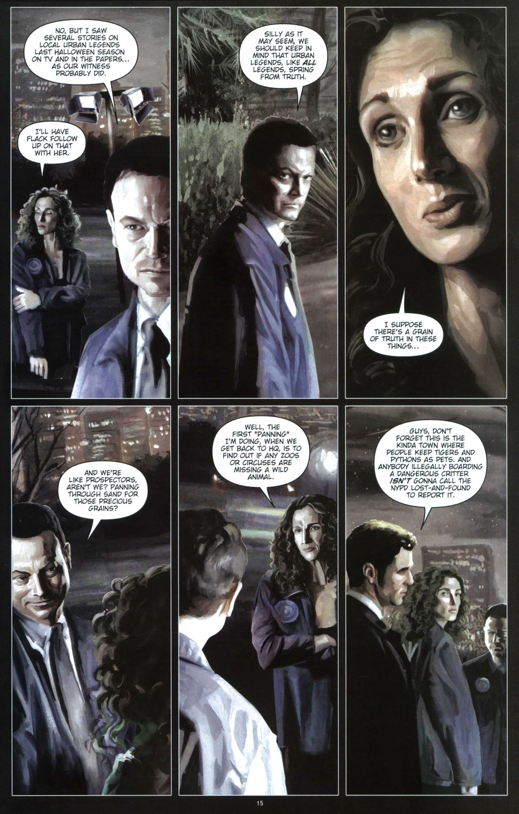 Read online CSI: NY - Bloody Murder comic -  Issue #1 - 17
