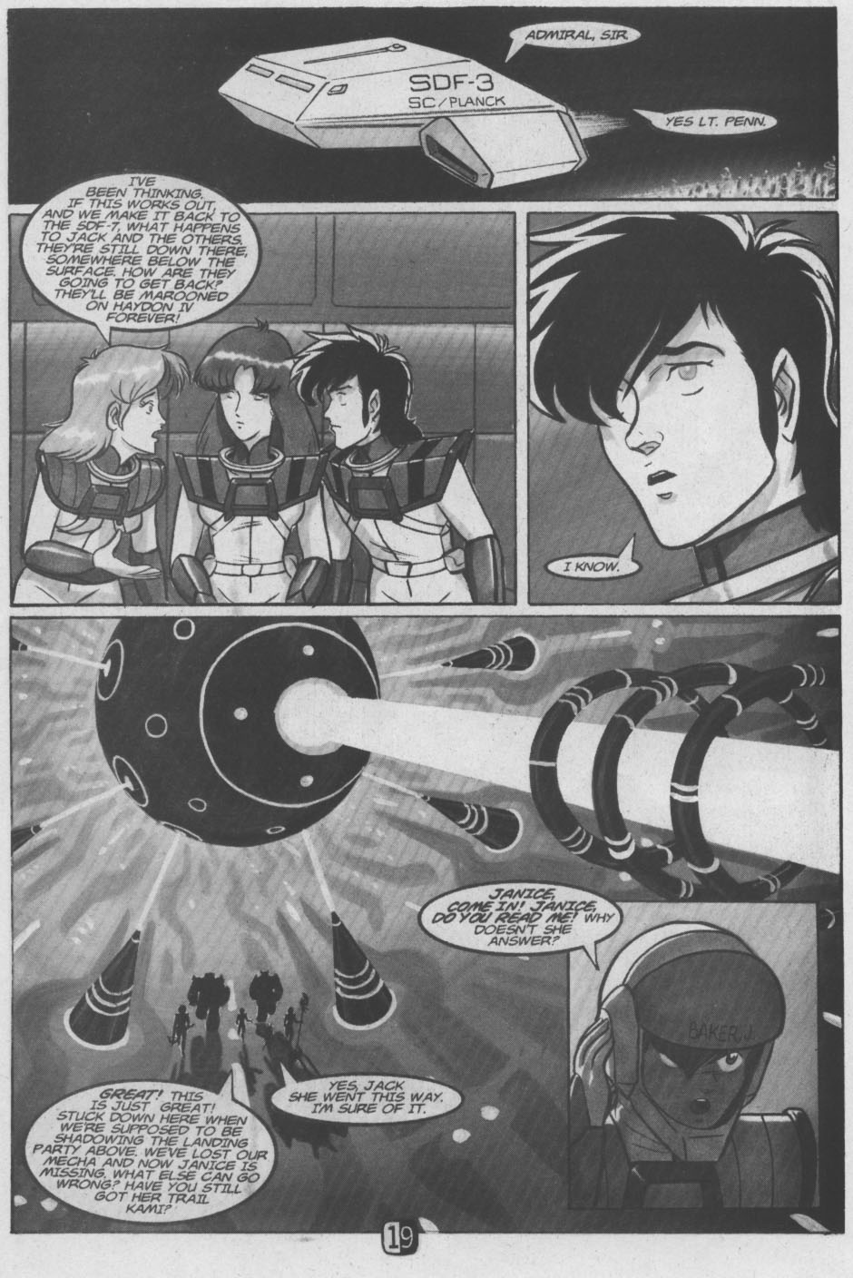 Read online Robotech II: The Sentinels comic -  Issue #4 - 23