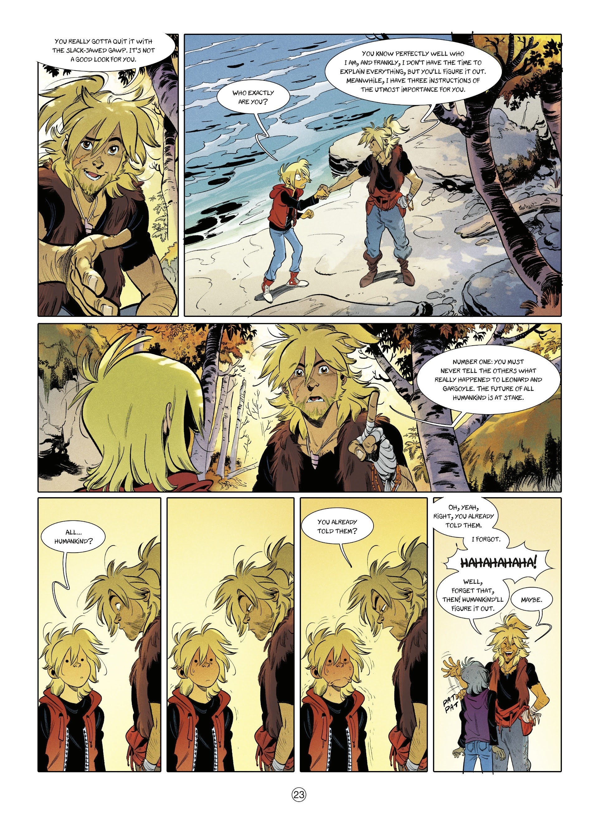 Read online FRNK comic -  Issue #5 - 23