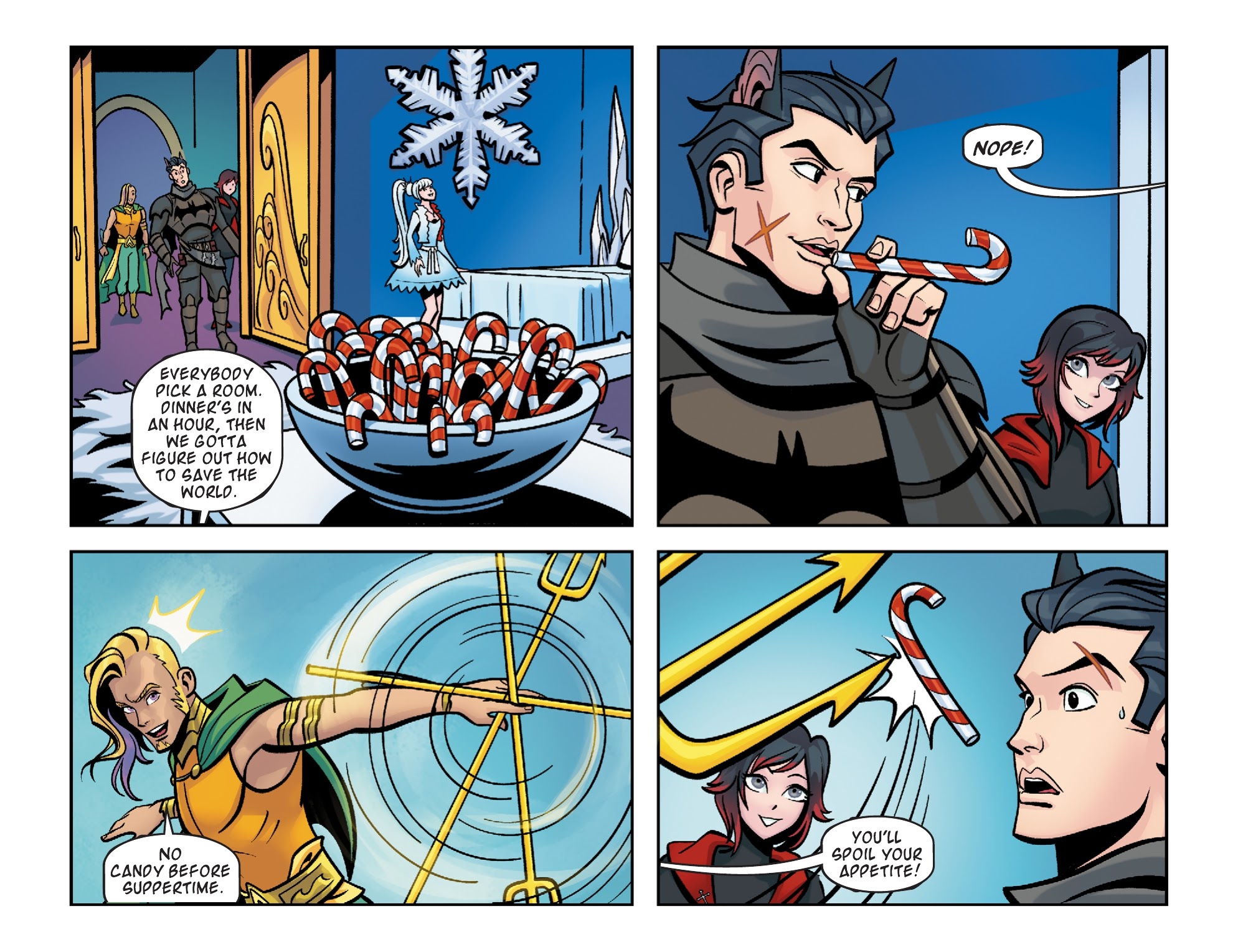 Read online RWBY/Justice League comic -  Issue #10 - 6