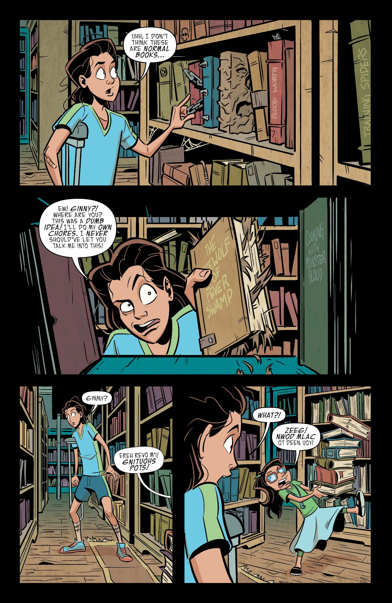 Read online Goosebumps: Monsters At Midnight comic -  Issue #1 - 14