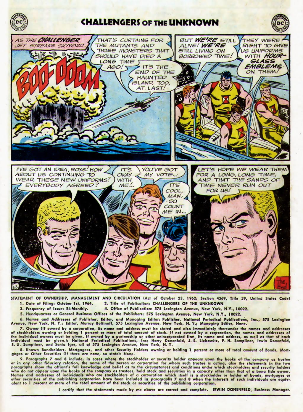 Read online Challengers of the Unknown (1958) comic -  Issue #43 - 31