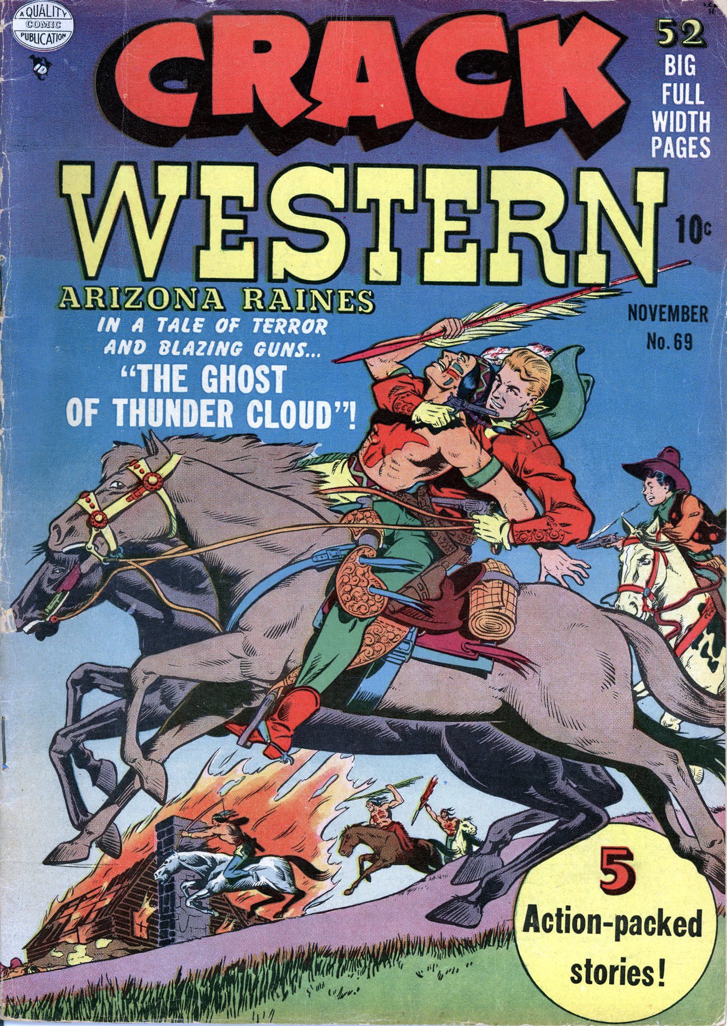 Read online Crack Western comic -  Issue #69 - 1