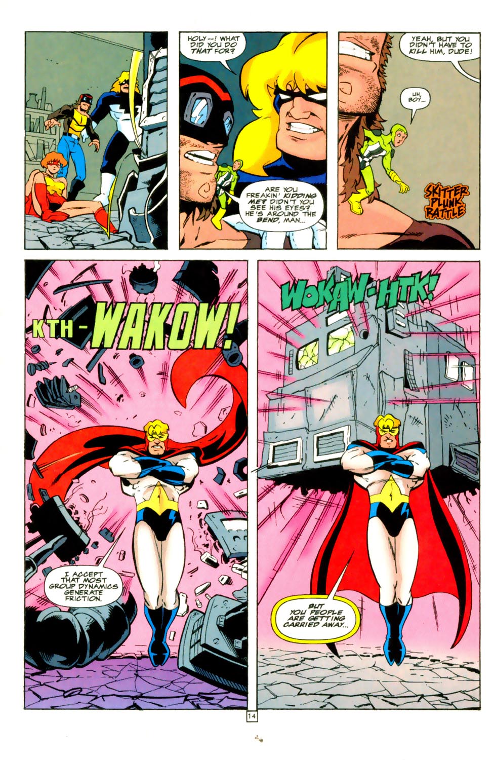 Read online Young Heroes in Love comic -  Issue #12 - 15