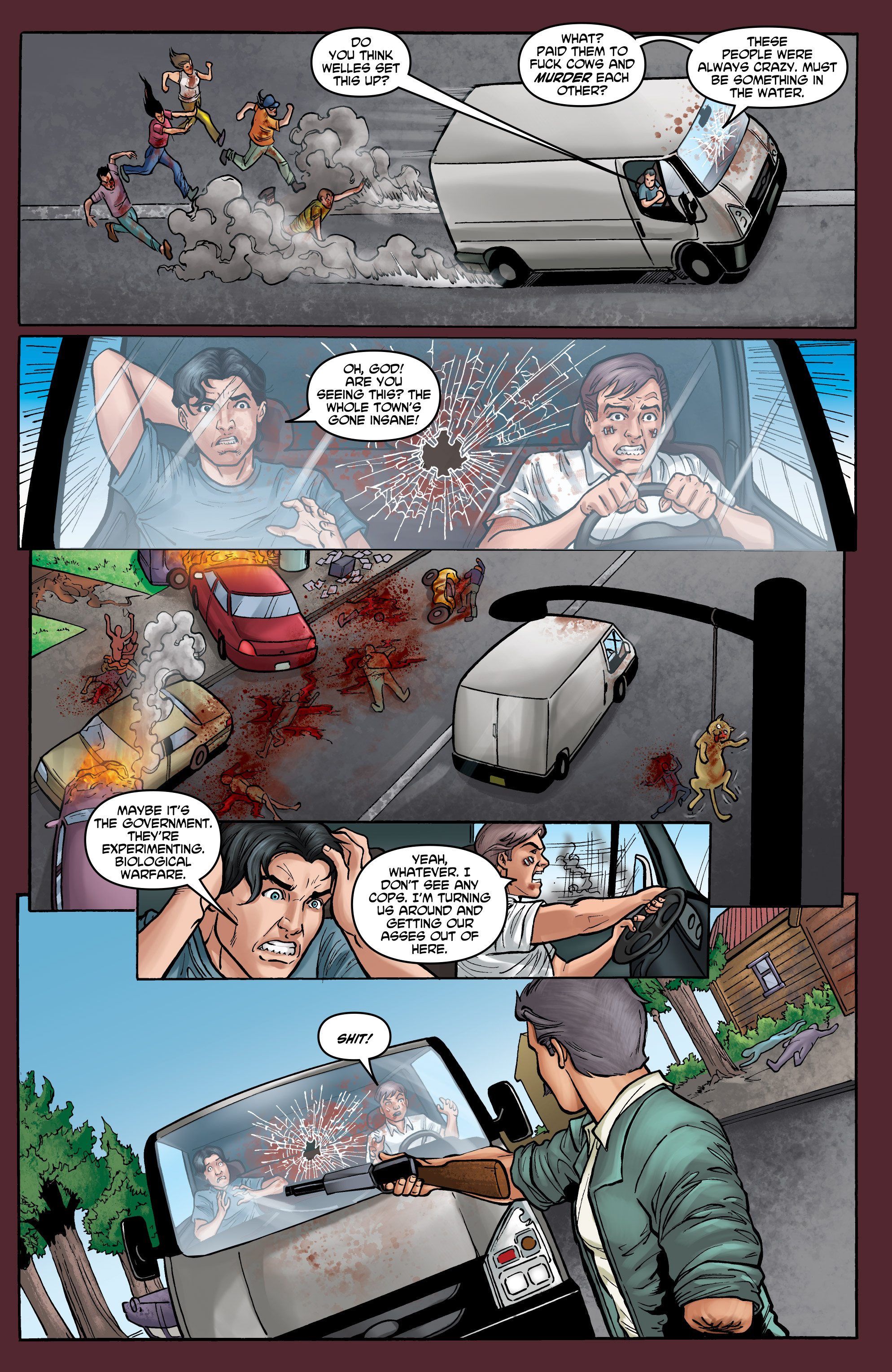 Read online Crossed: Badlands comic -  Issue #16 - 11