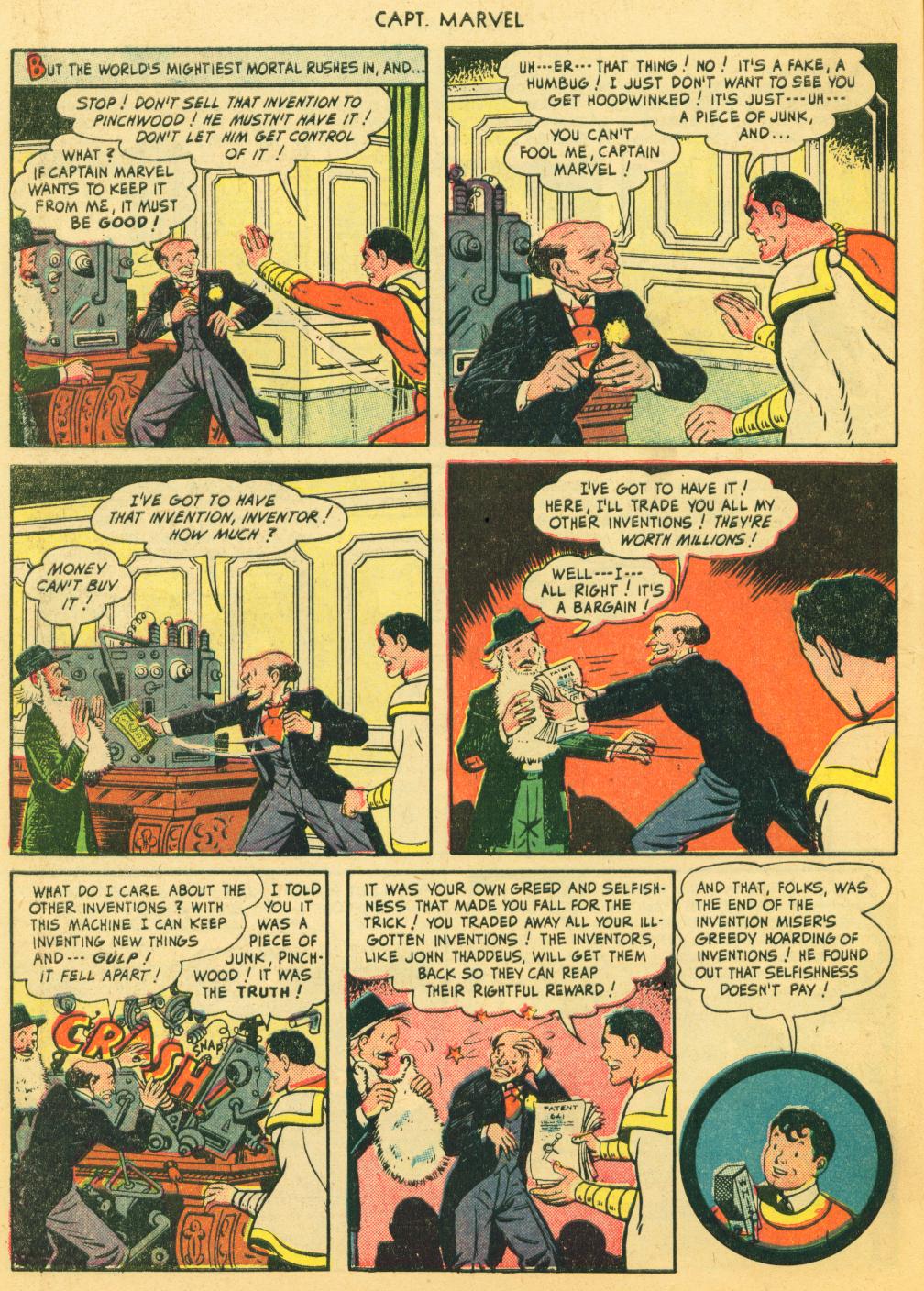 Read online Captain Marvel Adventures comic -  Issue #103 - 22