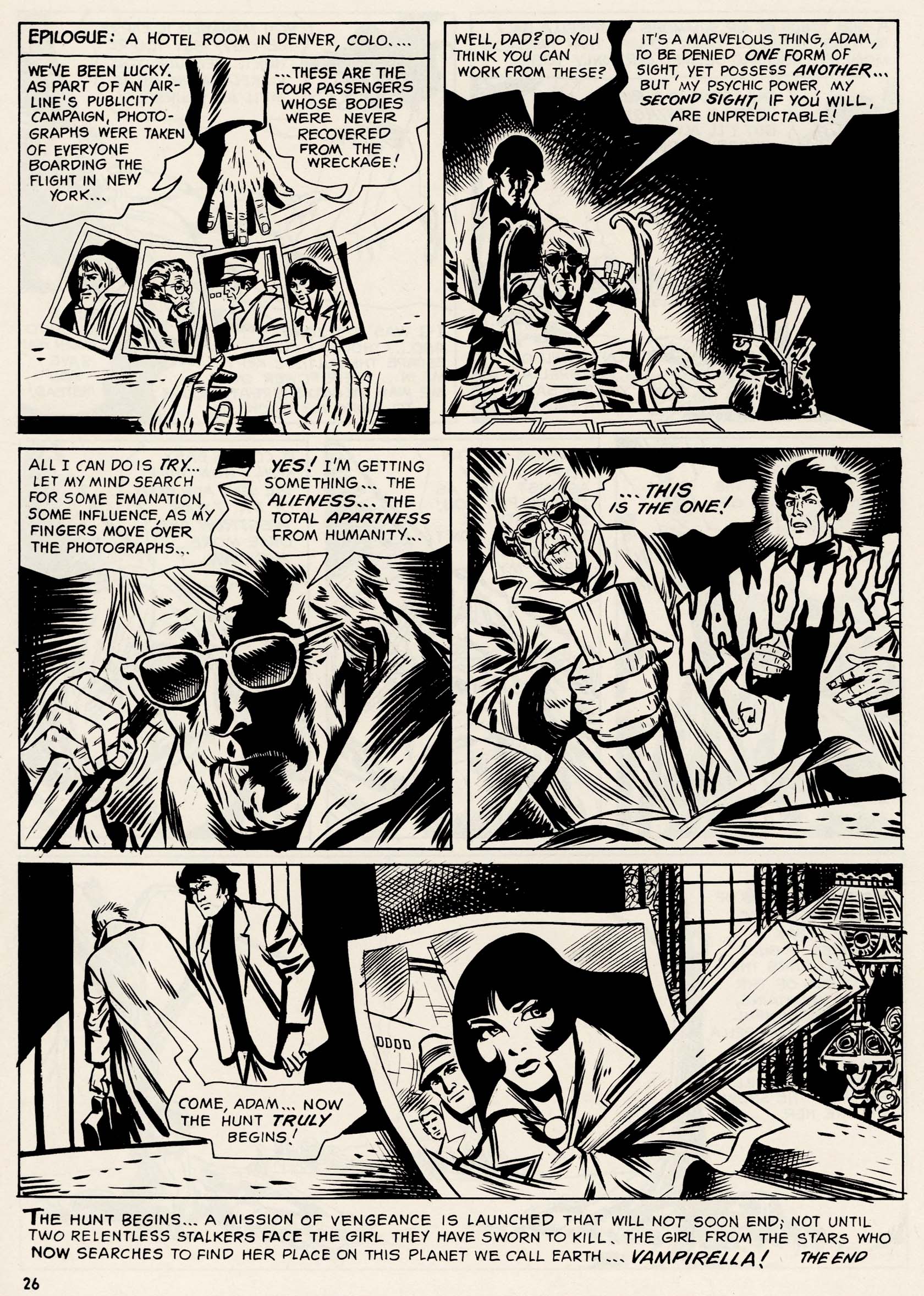 Read online Vampirella (1969) comic -  Issue #8 - 26