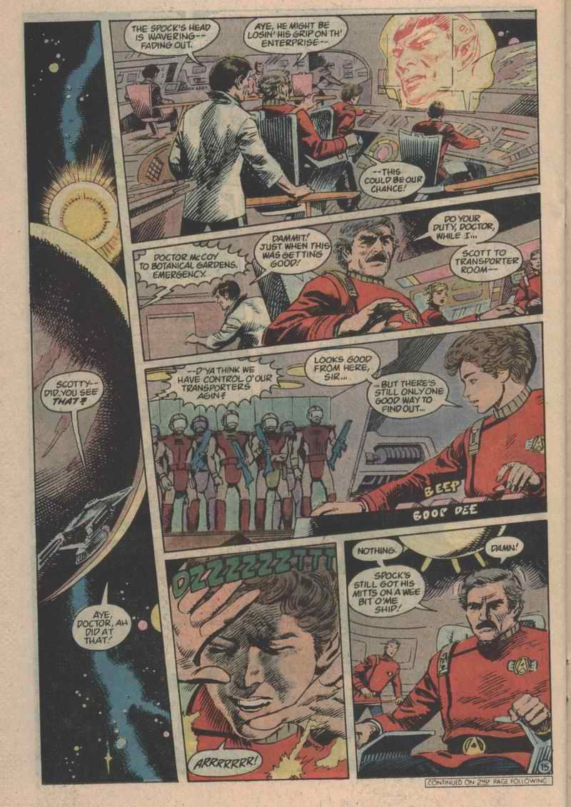 Read online Star Trek (1984) comic -  Issue #45 - 16