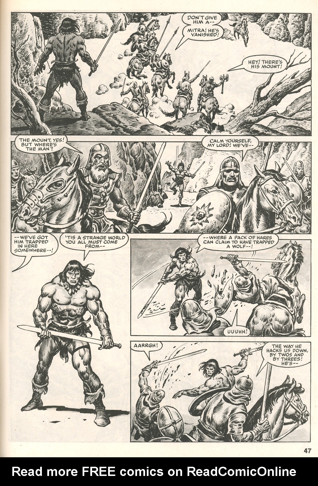 Read online The Savage Sword Of Conan comic -  Issue #109 - 49