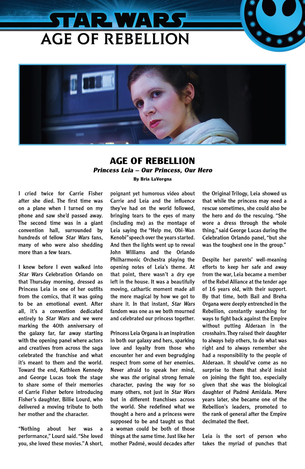 Star Wars: Age Of Rebellion (2019) issue Princess Leia - Page 23