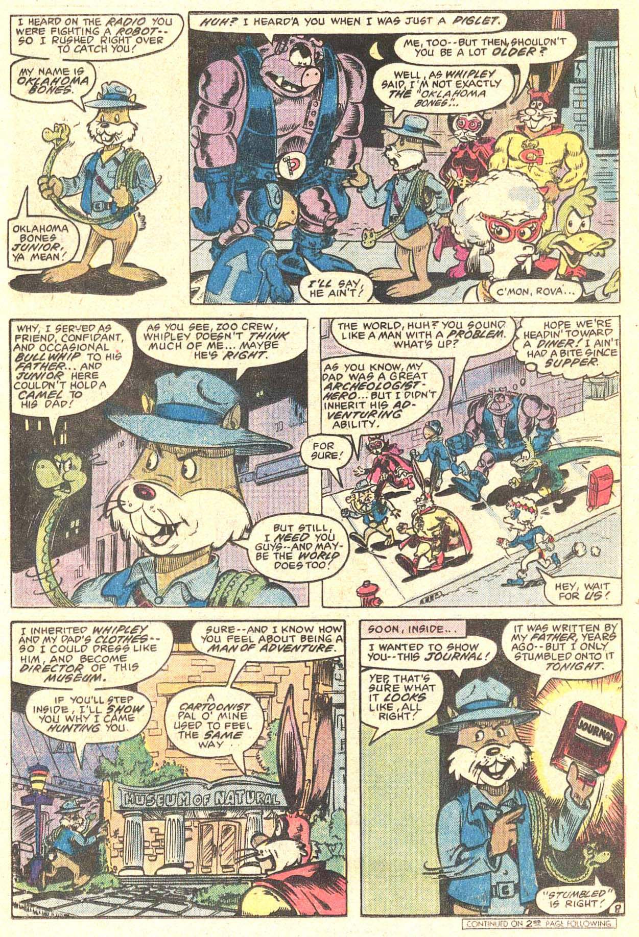 Read online Captain Carrot and His Amazing Zoo Crew! comic -  Issue #5 - 9