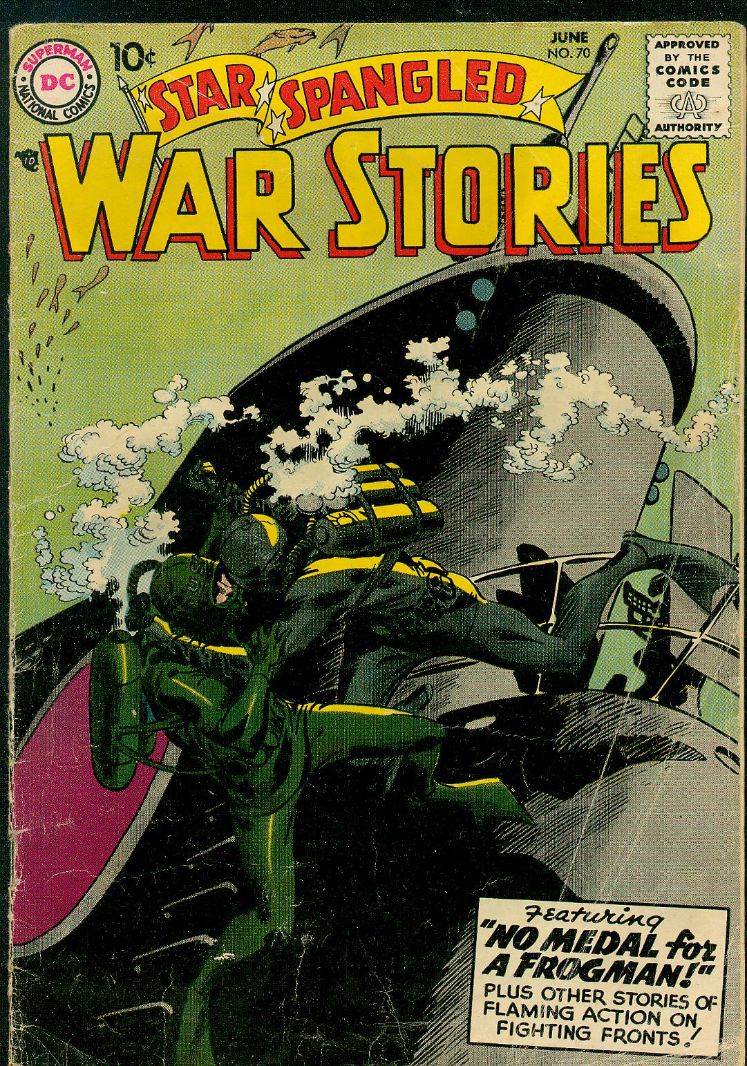 Star Spangled War Stories (1952) issue 70 - Page 1