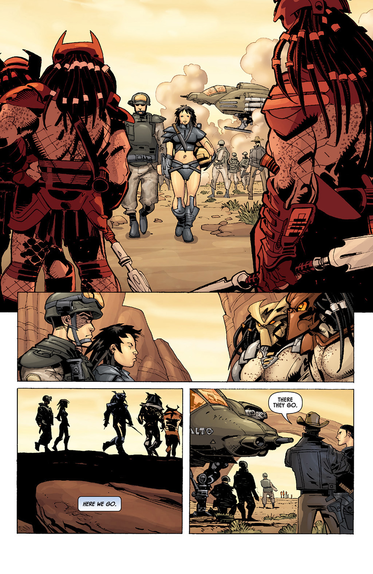 Read online Aliens vs. Predator: Three World War comic -  Issue #3 - 6